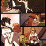 Joker X Futaba X Haru Comic Porn mini 6