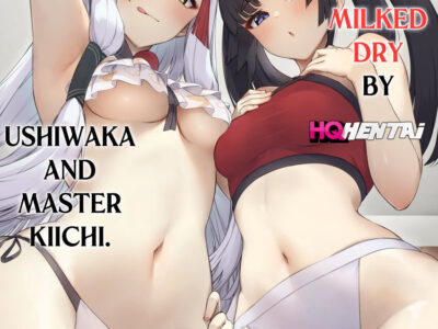 Ushiwaka to Oniichi Shishou ni Tappuri Shibori Torareru Hon