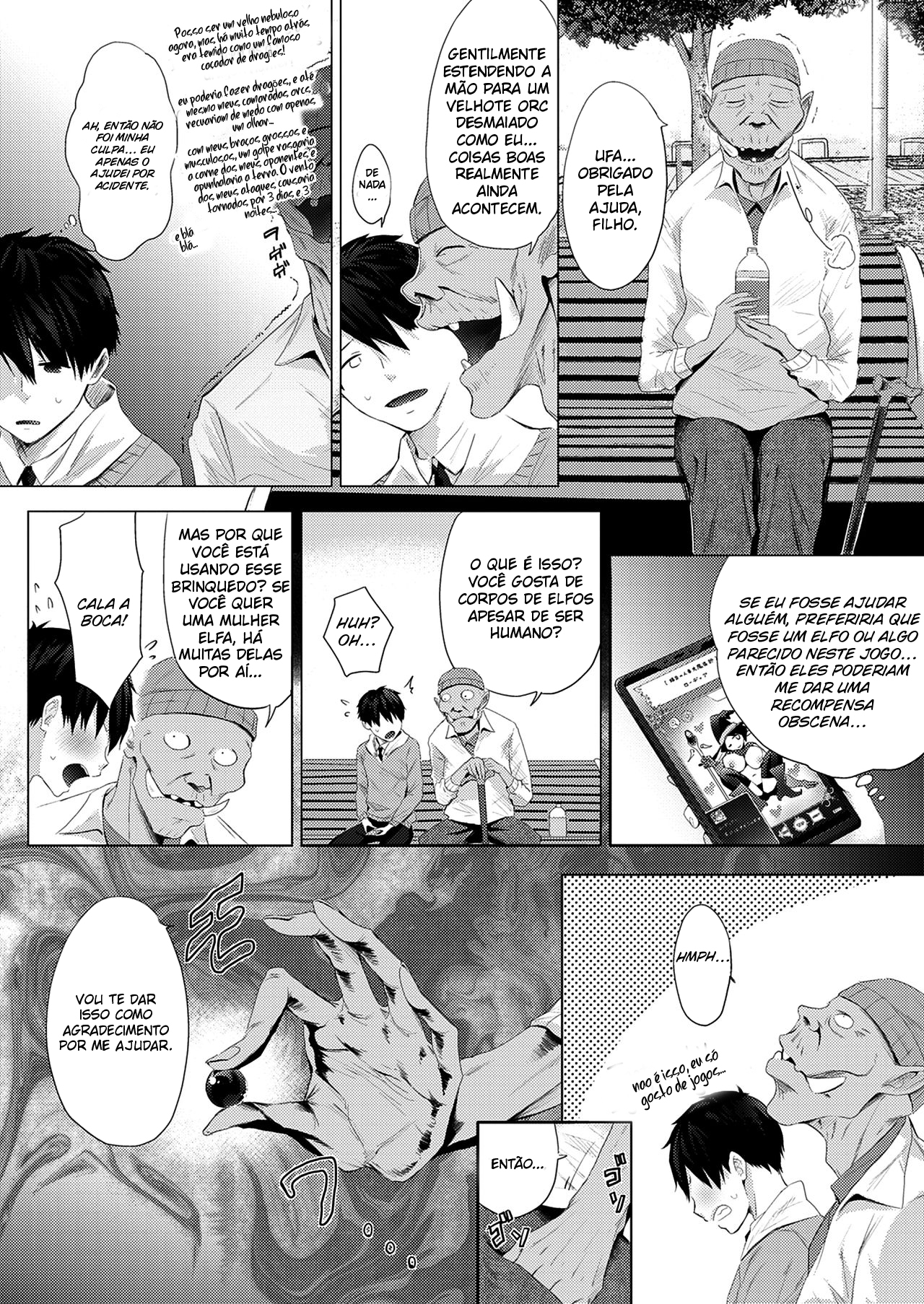 Orc Chinpo o Te ni Ireta! Elf Oyako o Ore Senyou Nama Onaho ni Shitatta www - 5