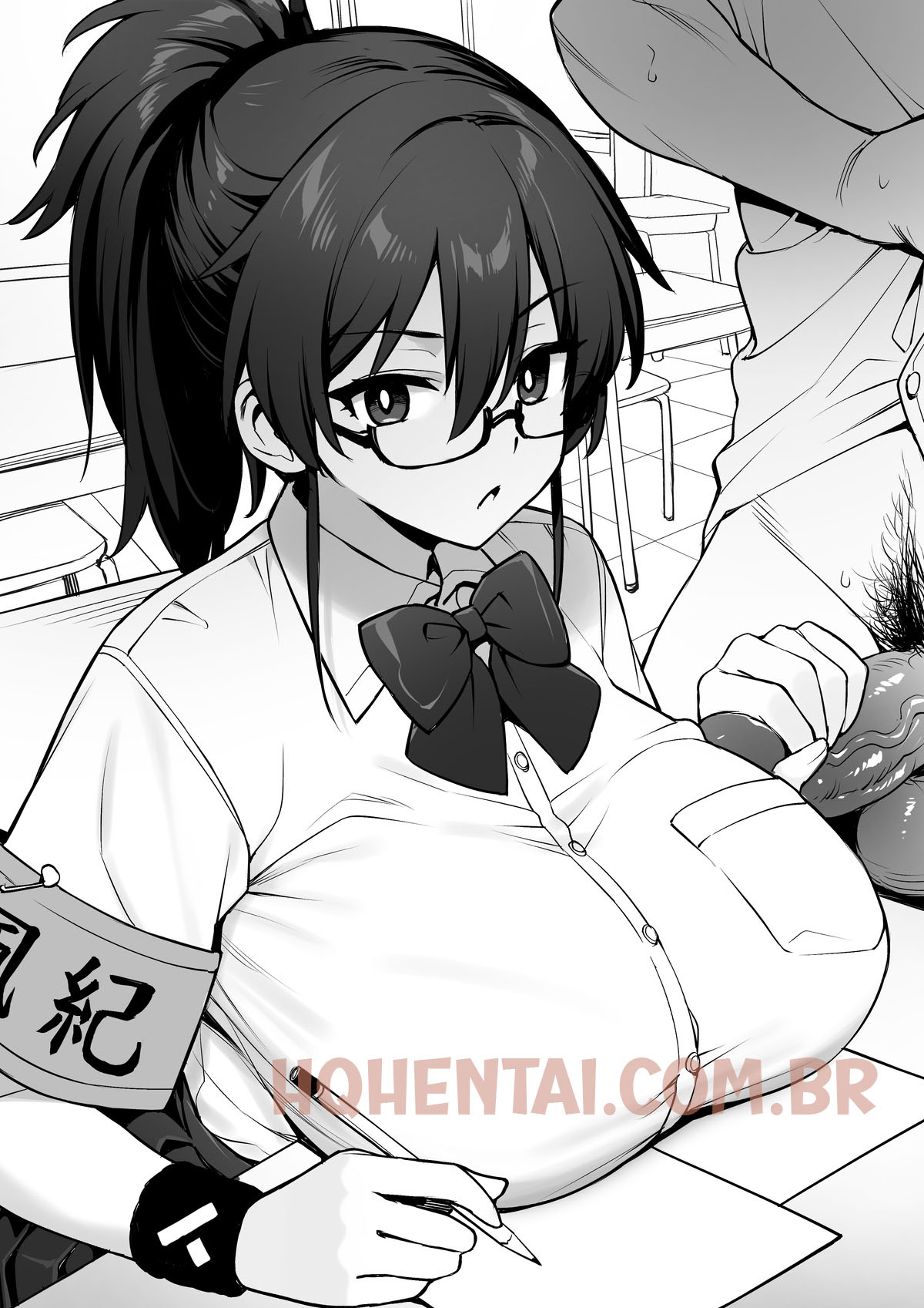 Atarashii Fuuki Iinchou wa Mune ga Ookii to Iu Uwasa ga Aru