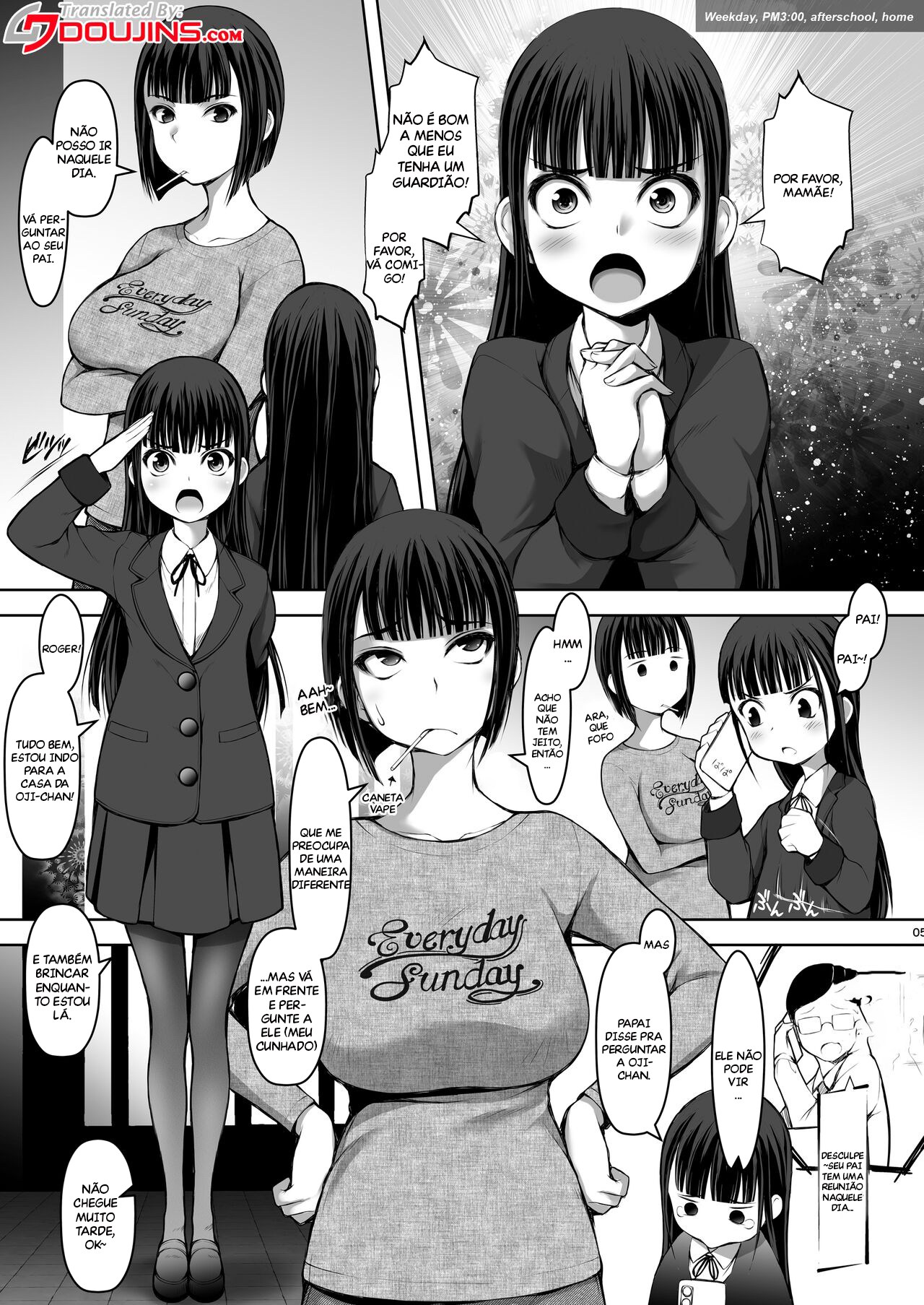 Zoku – JS Meikko de Seiyoku Shori shite iru Oji desu