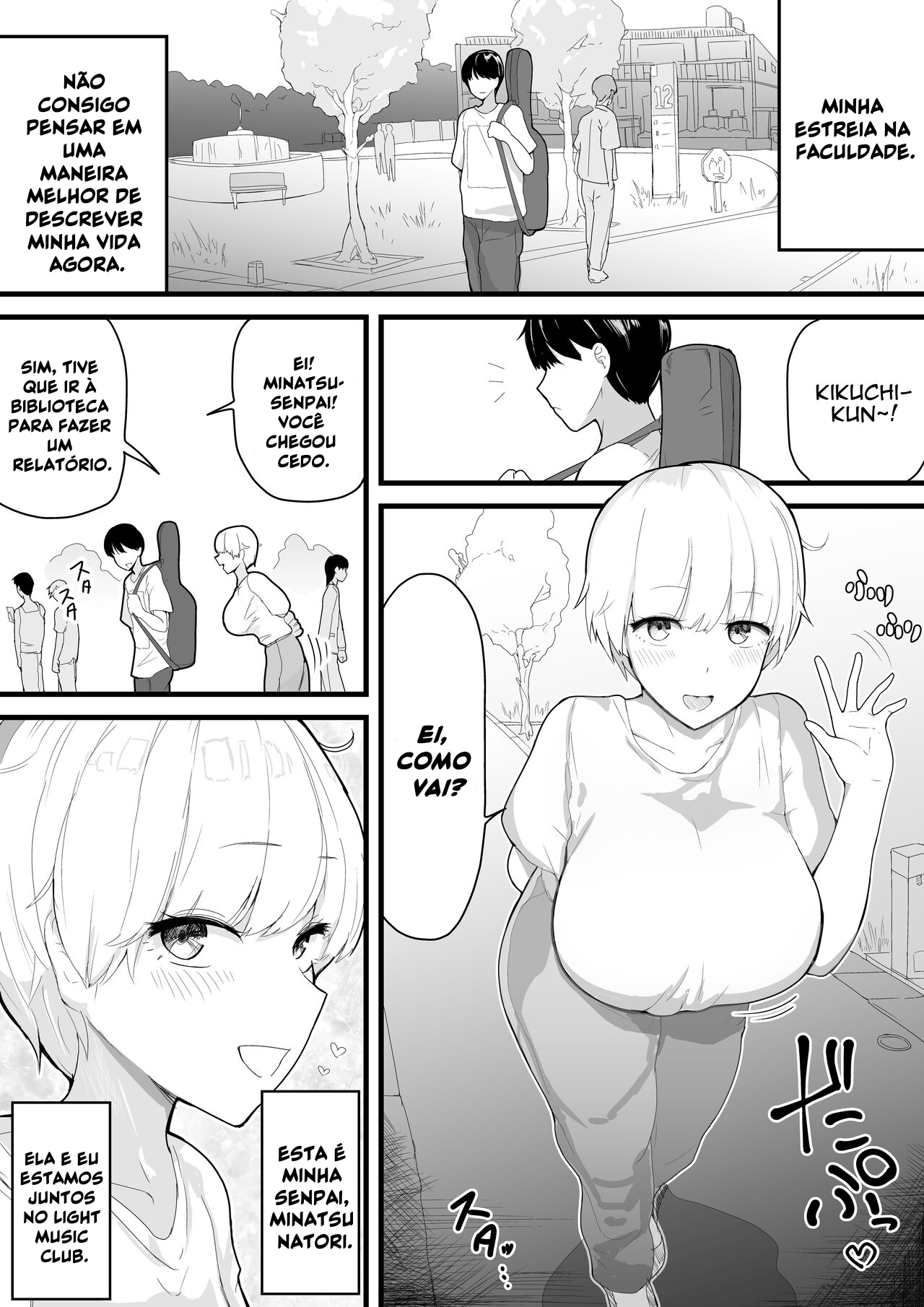 Dekachichi senpai, pottode no ikemen otoko (haiyuu) ni assari NTR - 2