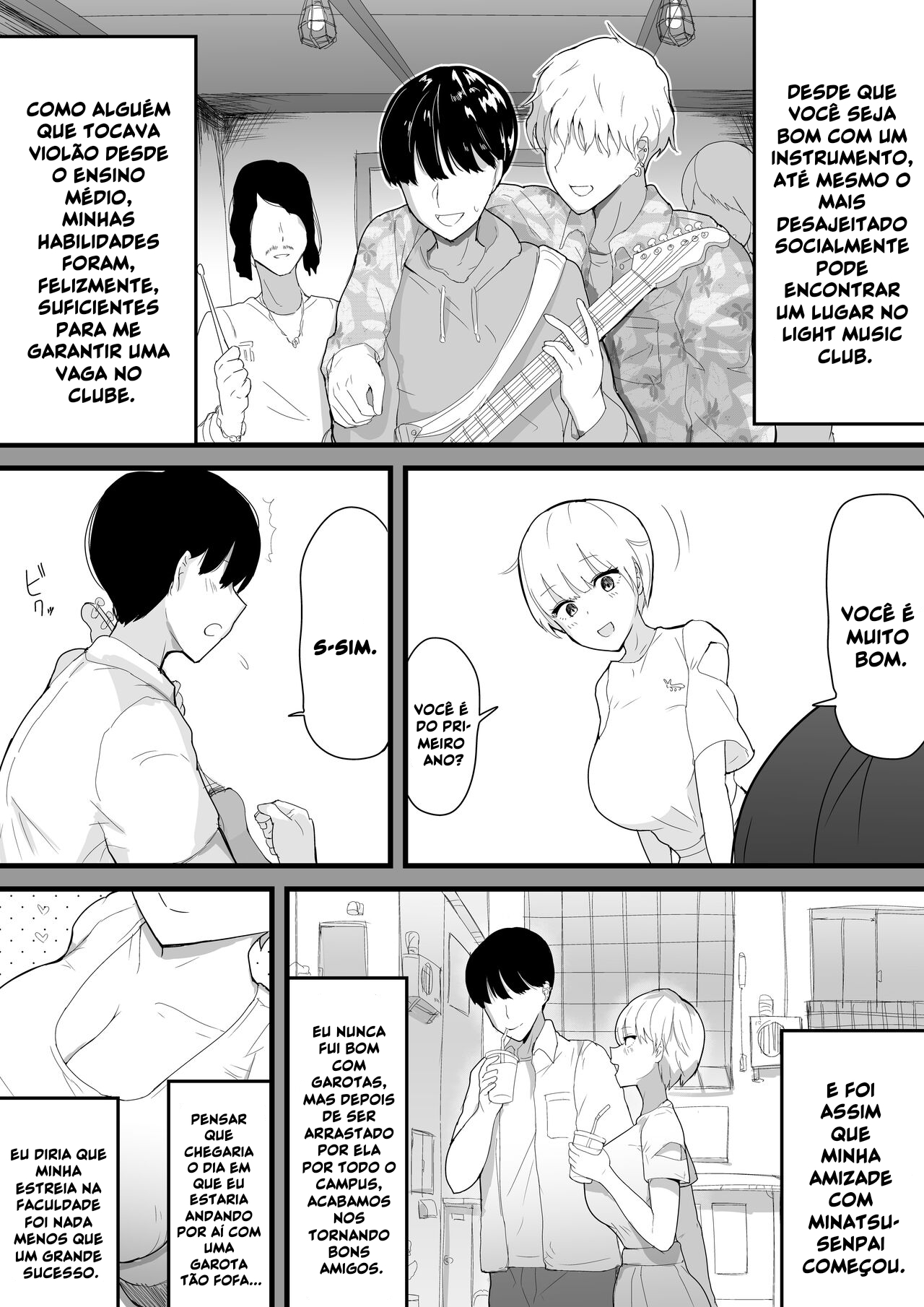 Dekachichi senpai, pottode no ikemen otoko (haiyuu) ni assari NTR