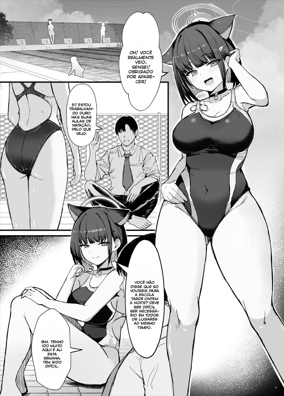 Kazusa to Houkago Mizugi Ecchi | Fucking Kazusa in a Swimsuit After School - 2