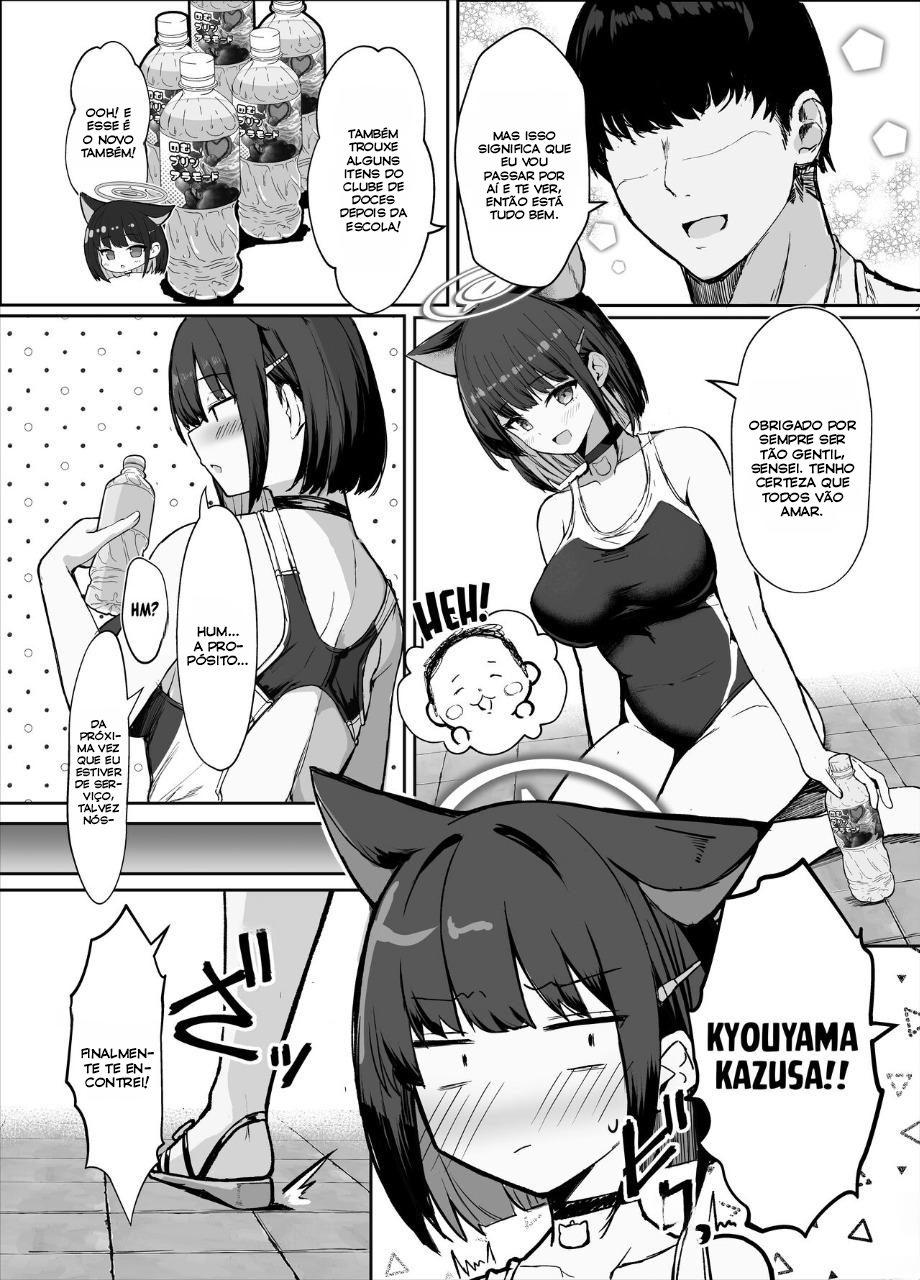 Kazusa to Houkago Mizugi Ecchi | Fucking Kazusa in a Swimsuit After School - 3