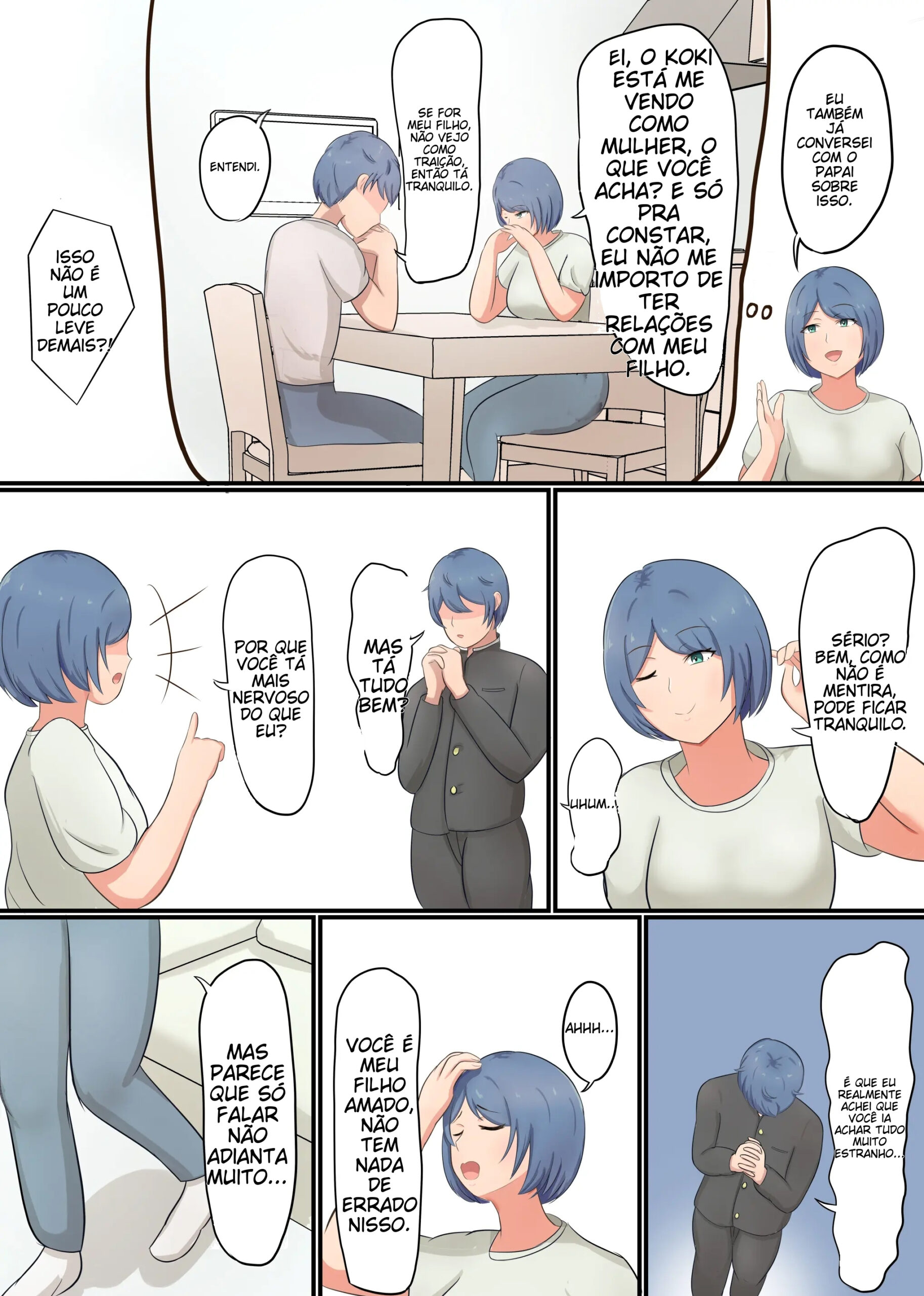 Okaa-san ni Kokuhaku Shitara Zenbu Baretete Amaama Sex Sasete Kureta Hanashi