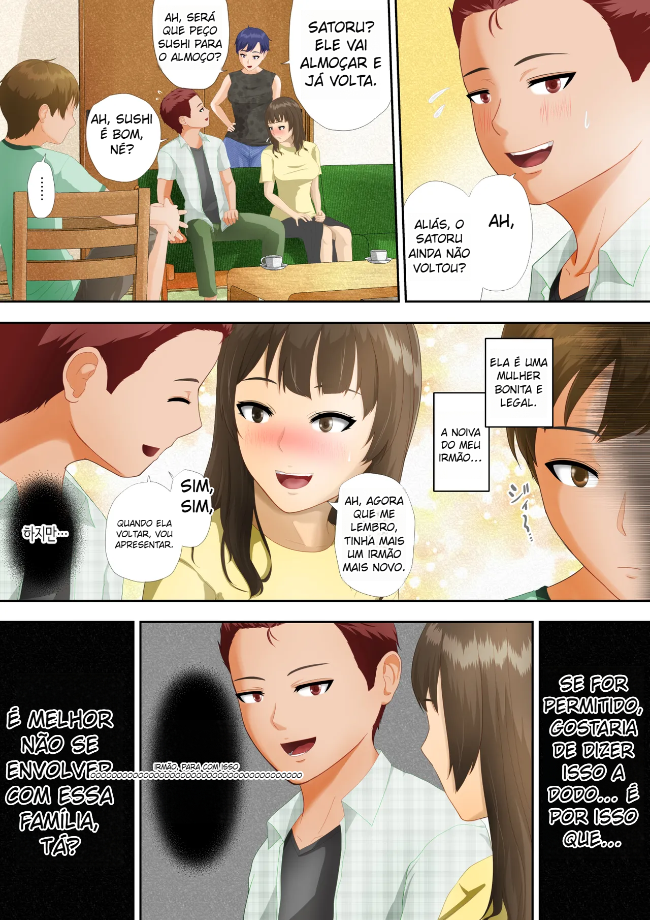 Bem-vindo à familia onde a escuridão é profunda - 4