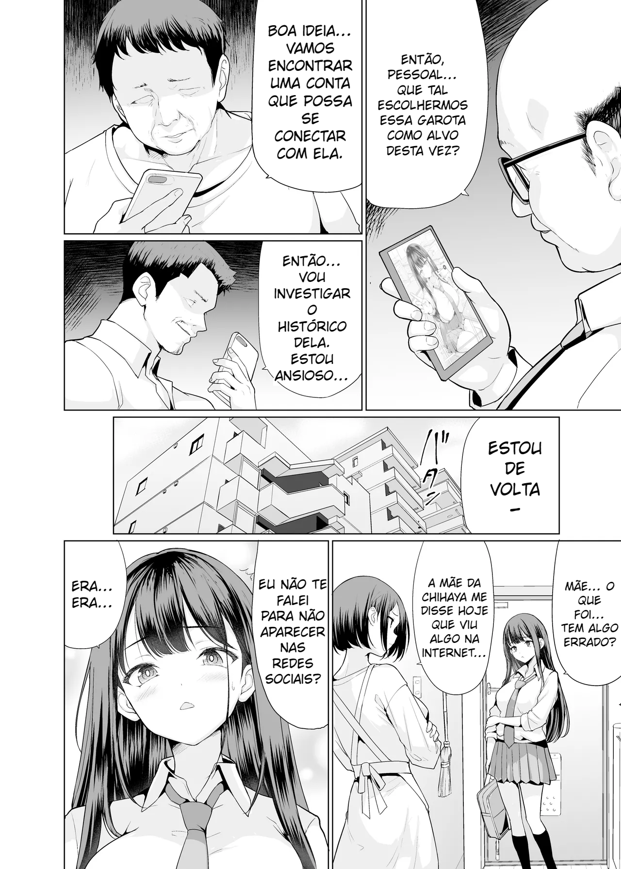 Kichiku na Oji-san-tachi ni Hamerarete - 4