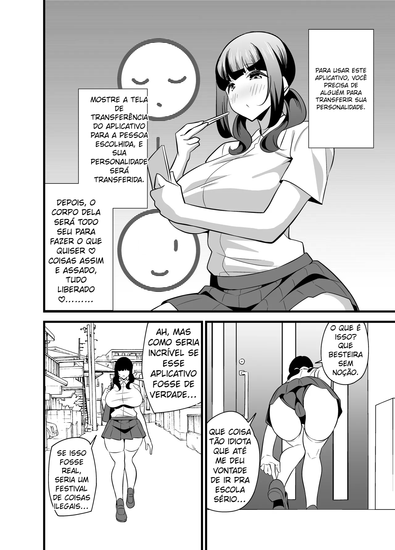 Jibun no Karada ga Dosukebe Sugiru node Appli de Oji-san… - 6