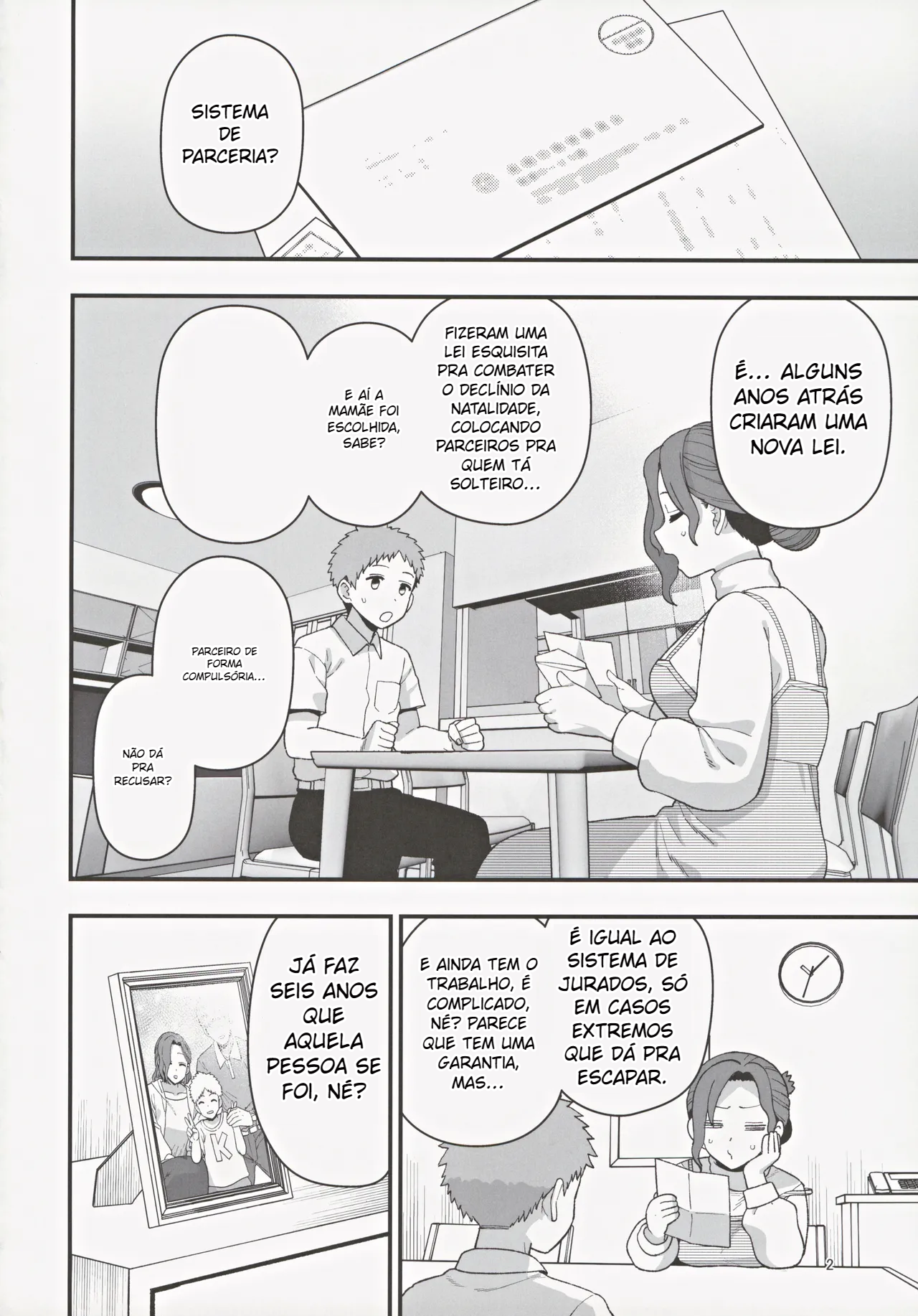 Shoushika Taisaku Partnership ni Erabarete Shimatta Haha to Osu - 3
