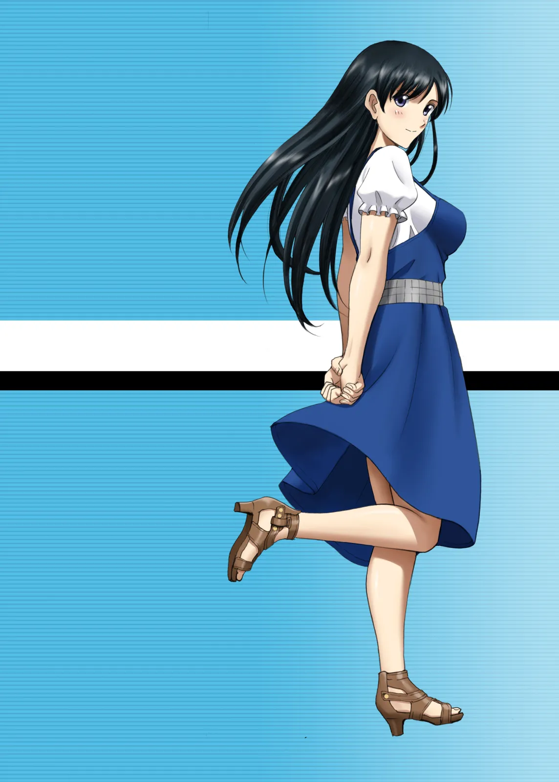 Exposure Otome Comic A pure girlfriend is completely naked at the drive-in at night