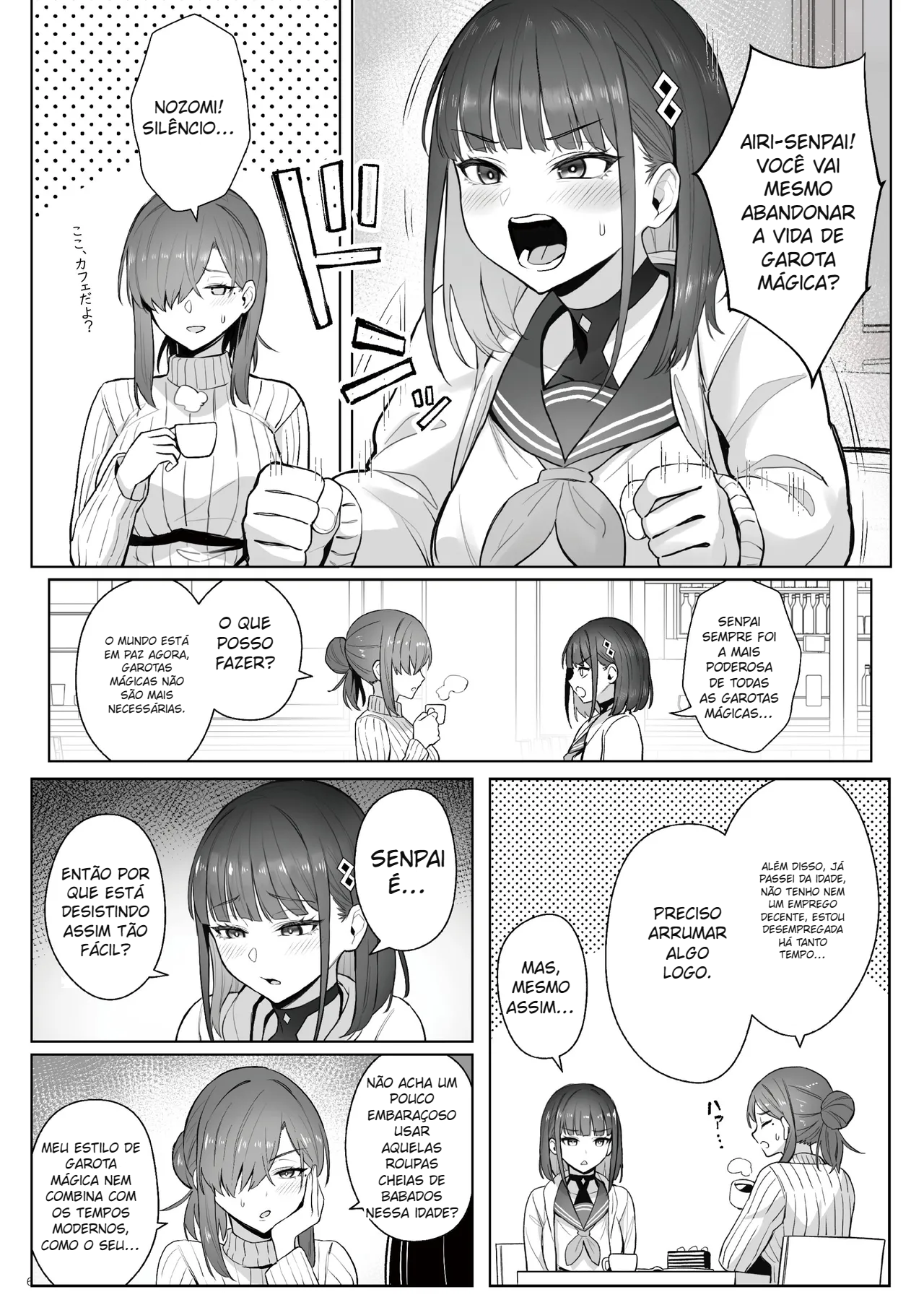 Moto Mahou Shoujo no Shigoto Hanashi Ao Zenjitsutan - 4