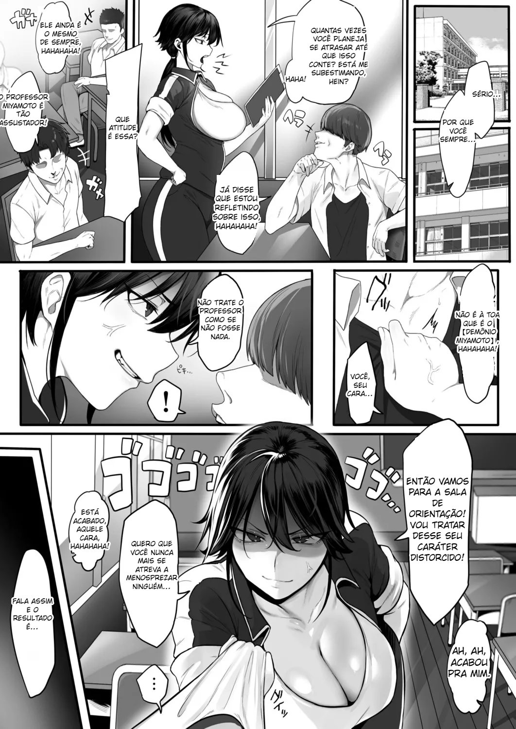 Onna Kyoushi ha Zetsurin Koubi de Mesu ni Naru - 3