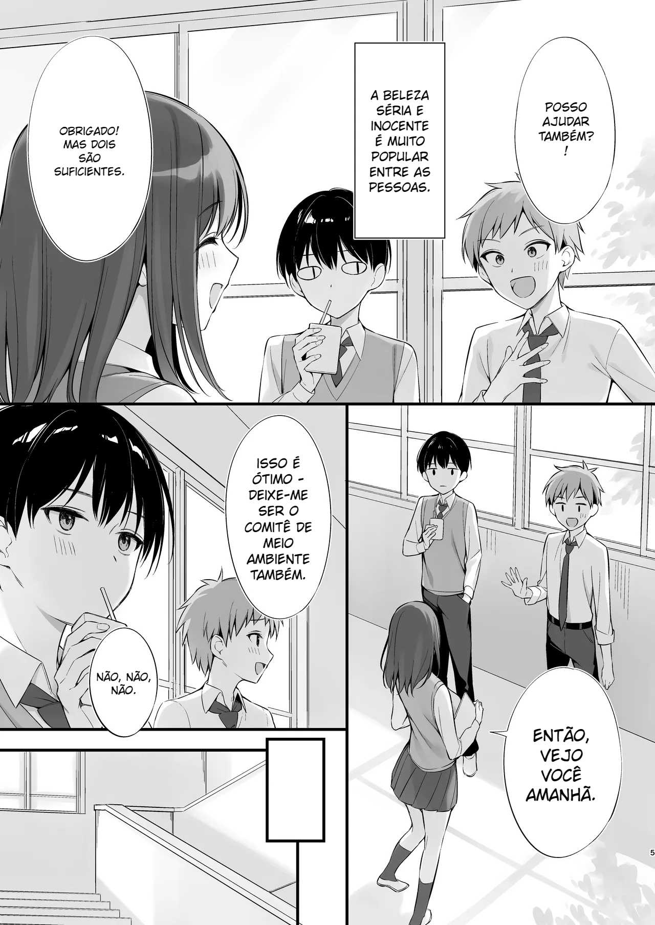 Class no Seiso na Iinchou to Yaritomo ni Natta Hanashi - 5