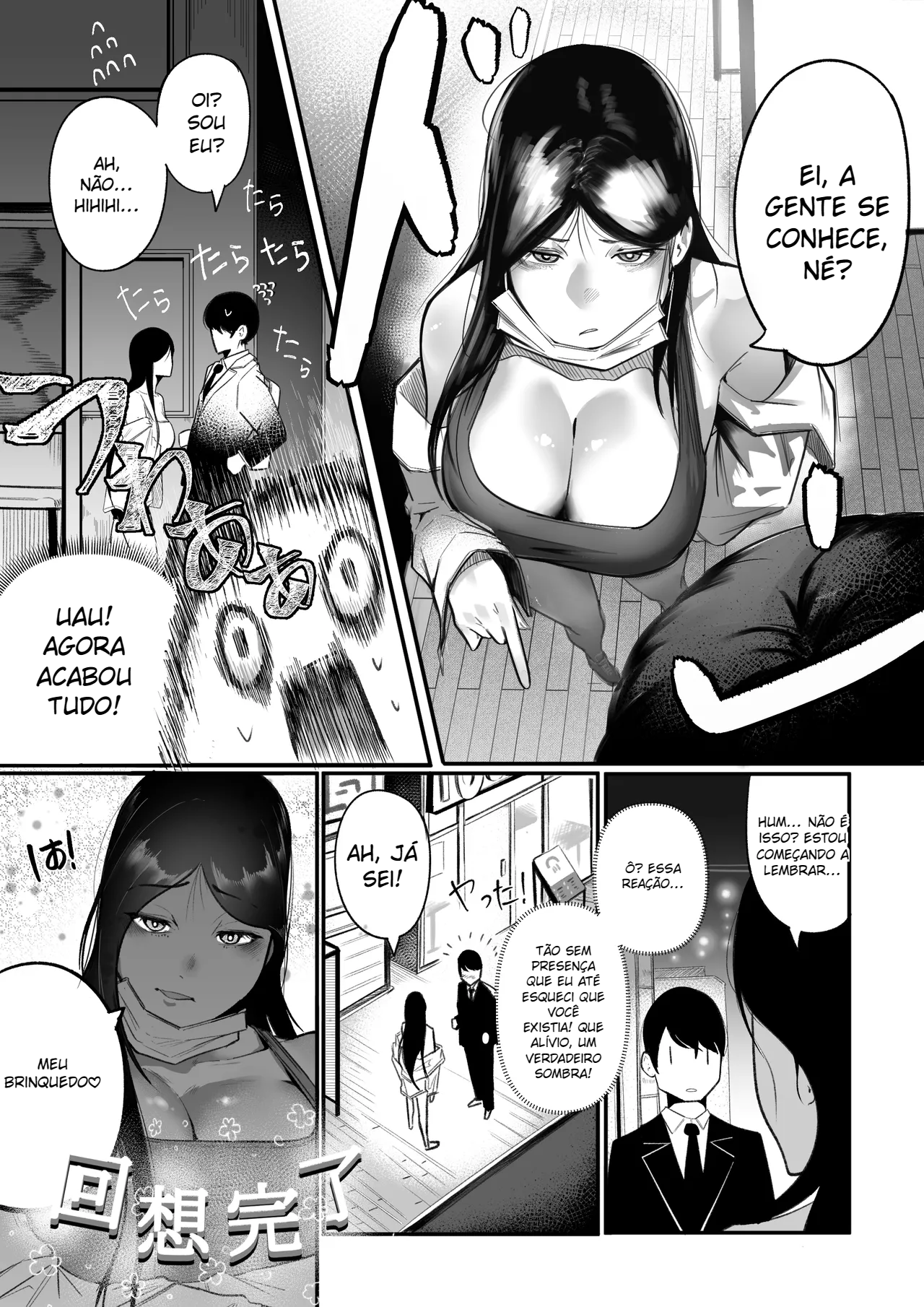 Fui intimada pela garota má e cheia de curvas, mais decidir morar com ela