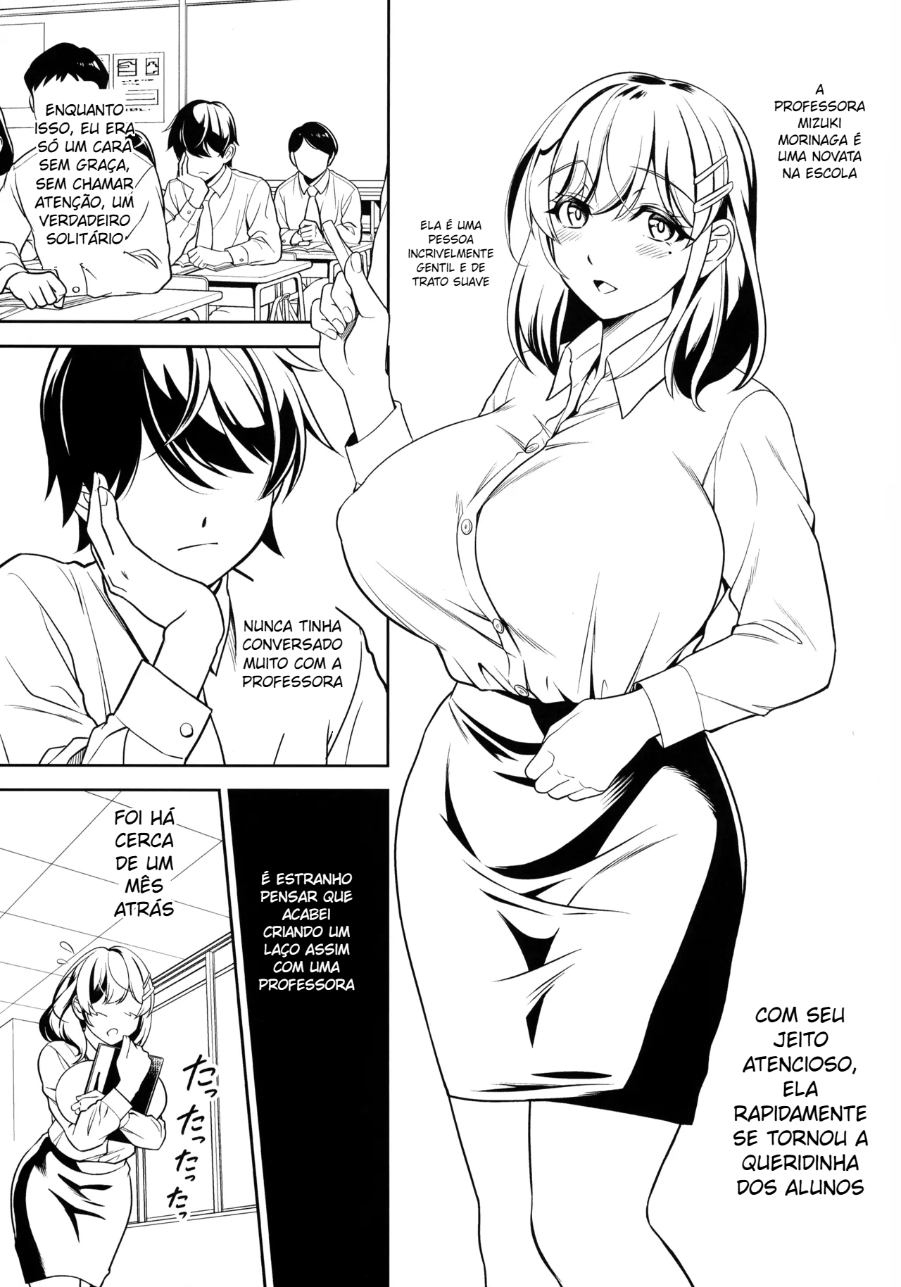 Akogare no Jokyoushi to Bonyuu Kanri Etchi