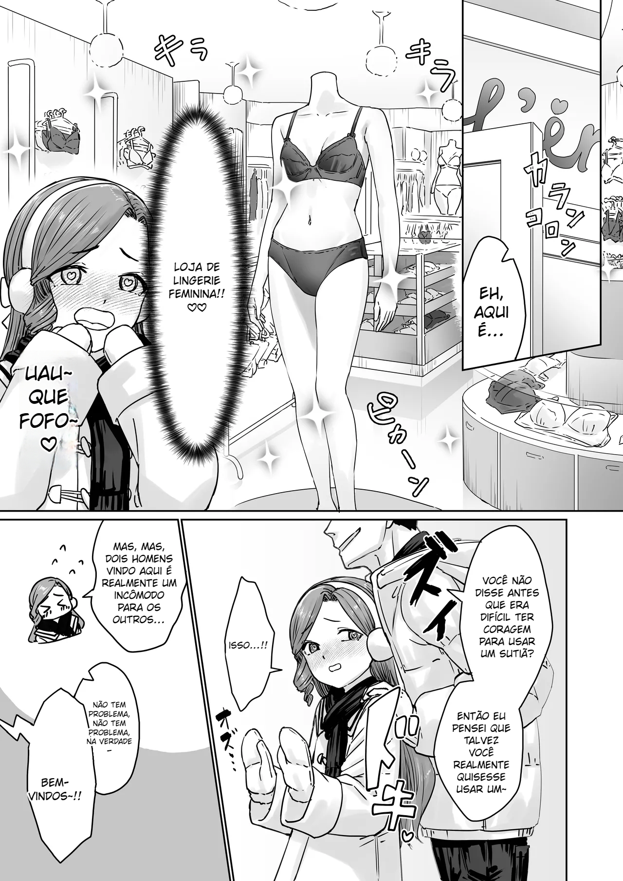 Hentai Otokonoko no Dokidoki Lingerie Shopping