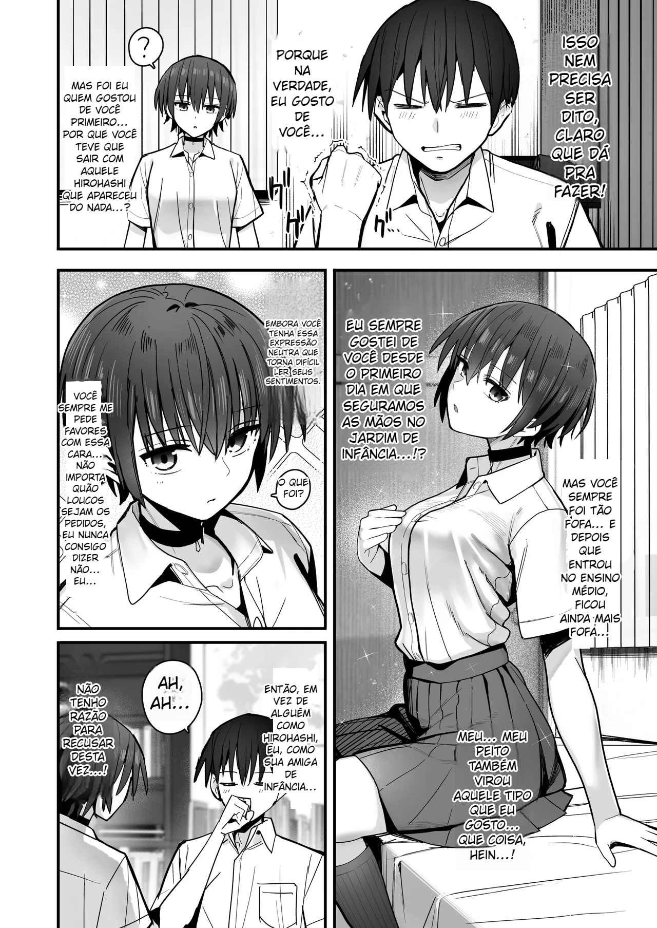 Boku ga Saki ni Sukidatta Muhyoujou Osananajimi to Kiss nashi Sex Training