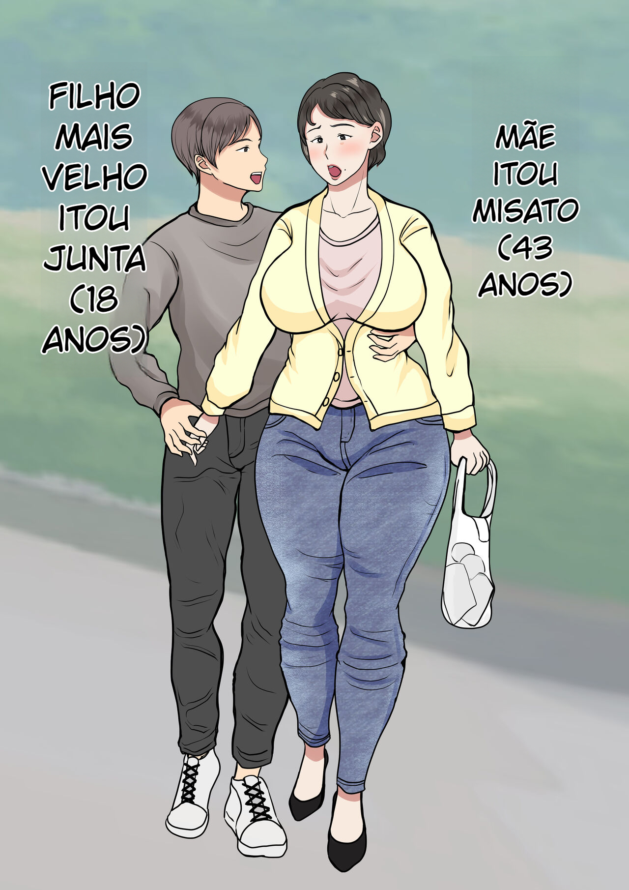 Haha ga Kabe ni Hamatte Ugokenakatta node… - 2