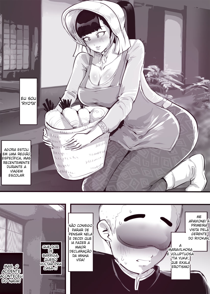 Fui desvirginado pela senhoria que eu admirava em uma excursão escolar - 3