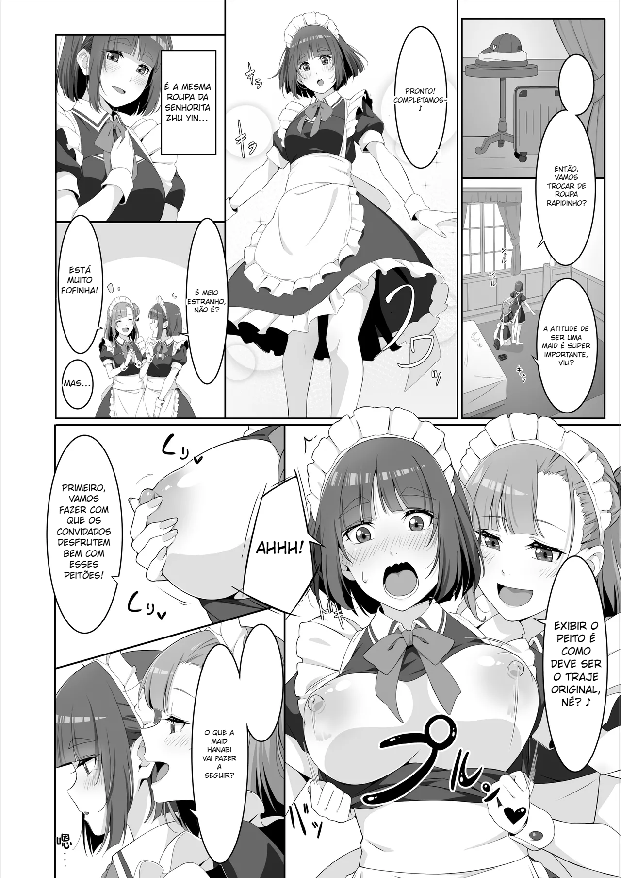 Futanari Maid no Milk Houshi - 7