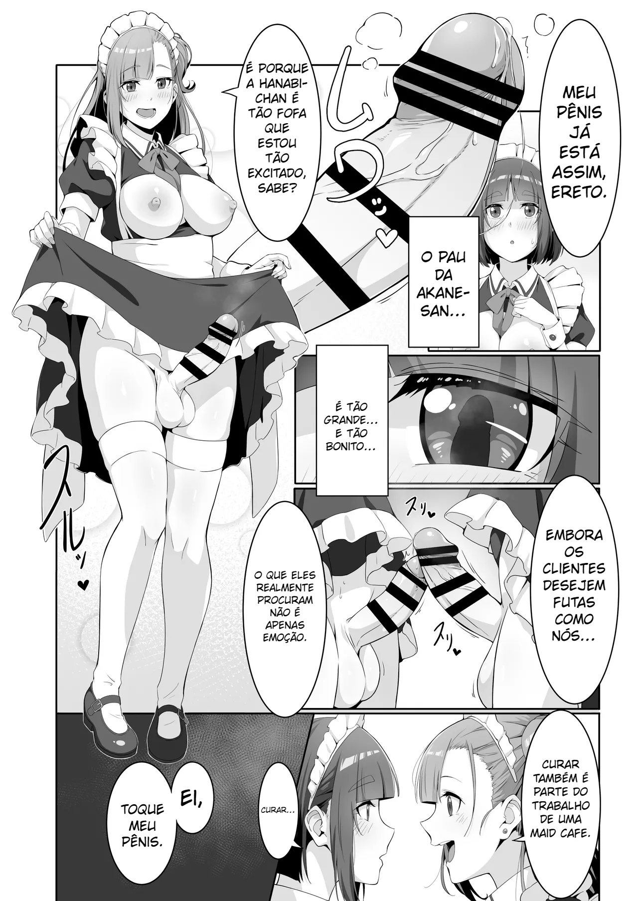 Futanari Maid no Milk Houshi