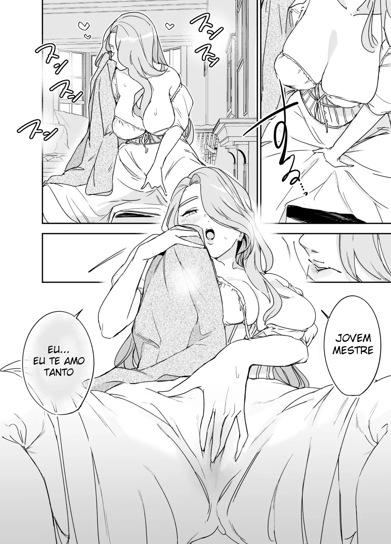 A Primeira Vez Com Minha Empregada Isabella ~Se Deseja Meu Leite, Por Favor Me Engravide ~