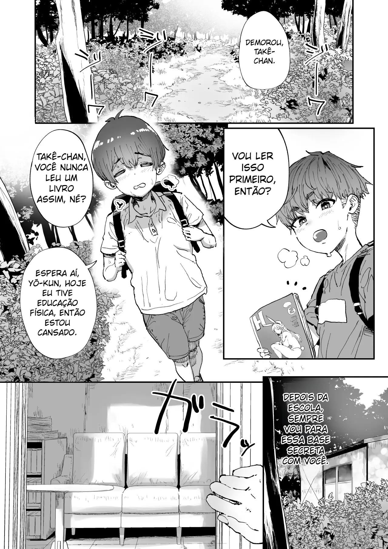 [Hikagemon (Tempiboshi)] Um estranho veio à nossa base secreta! - 3