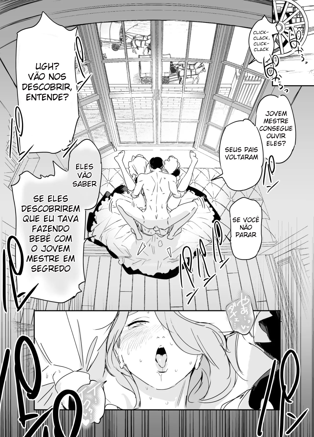 A Primeira Vez Com Minha Empregada Isabella ~Se Deseja Meu Leite, Por Favor Me Engravide ~