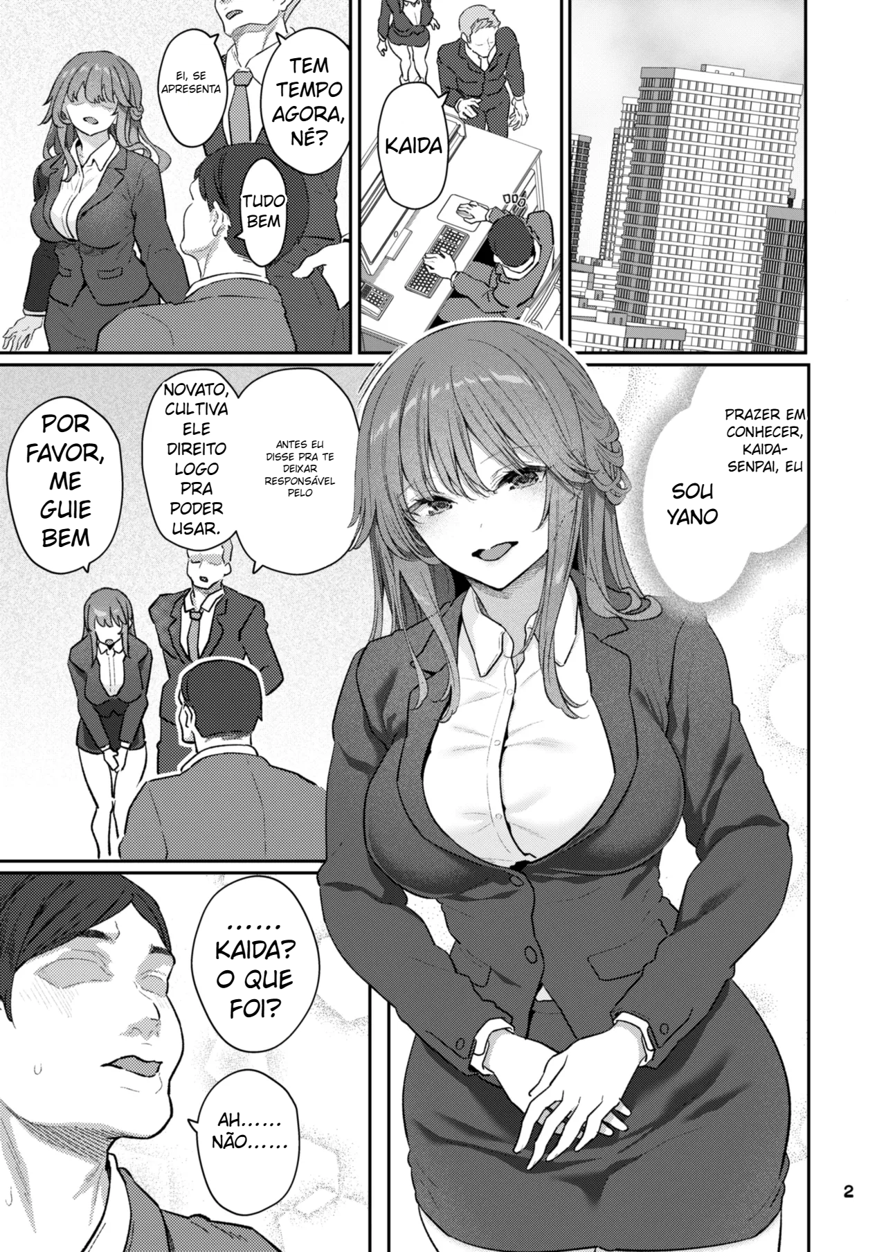 Recém-casada, vestindo roupas casuais e um terno - 2