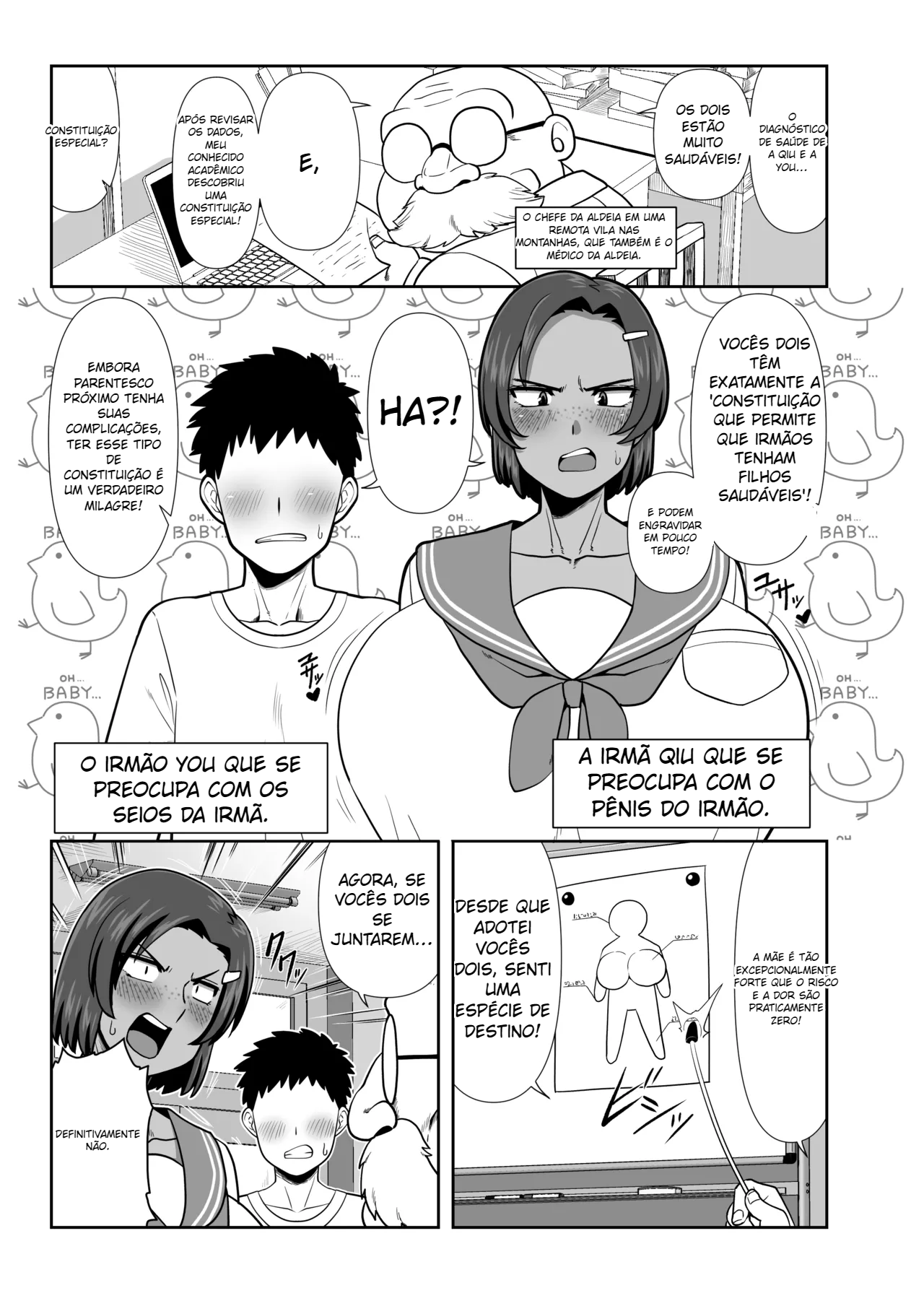 Um livro sobre uma irmã e um irmão que não se dão bem e transam intensamente - 2