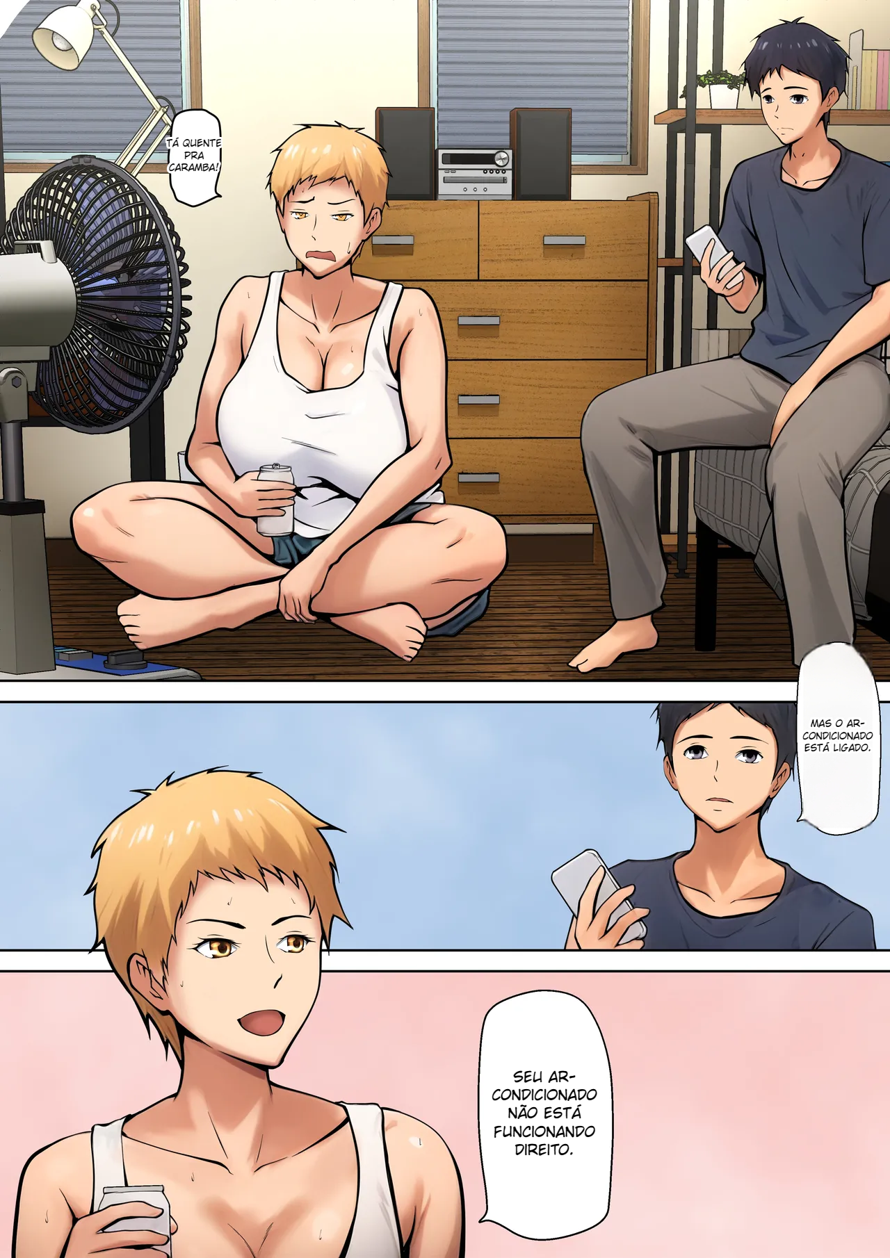 Fiz sexo com minha sogra enquanto era morava comigo - 3