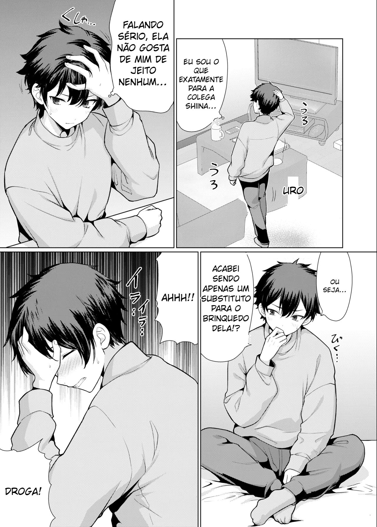 A garota por quem me sinto atraído na verdade tem um desejo sexual pervertido