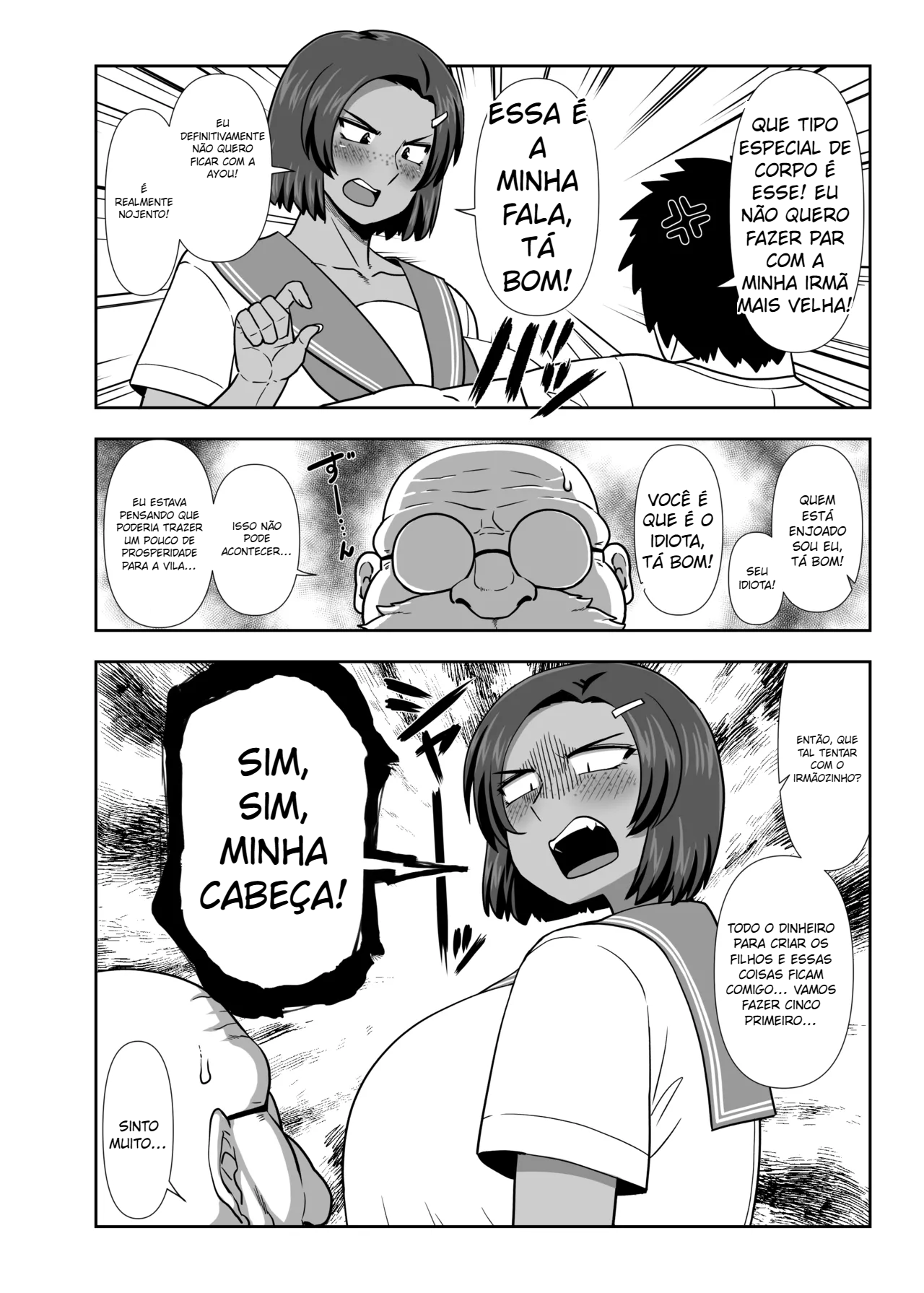 Um livro sobre uma irmã e um irmão que não se dão bem e transam intensamente - 3