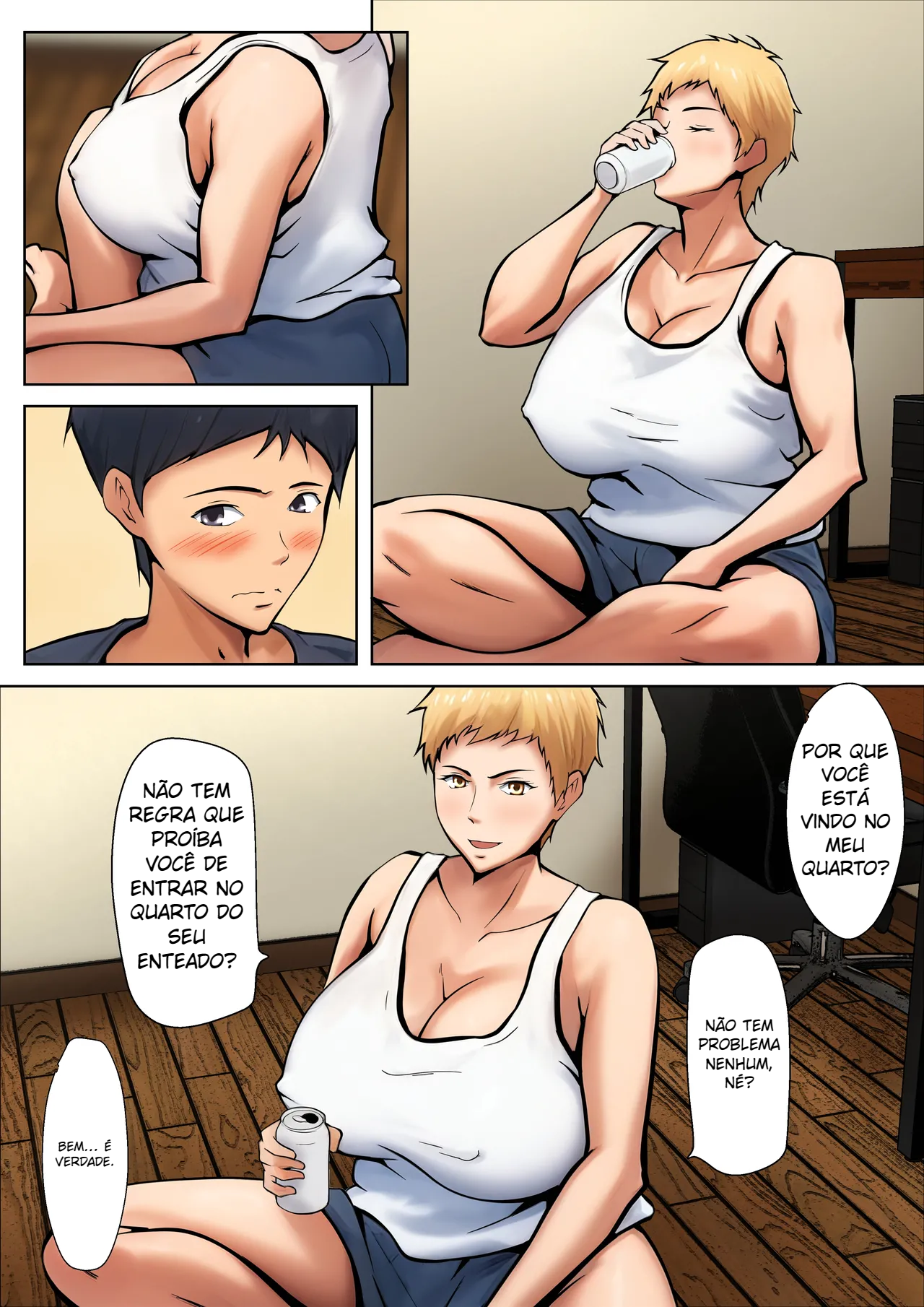 Fiz sexo com minha sogra enquanto era morava comigo - 4