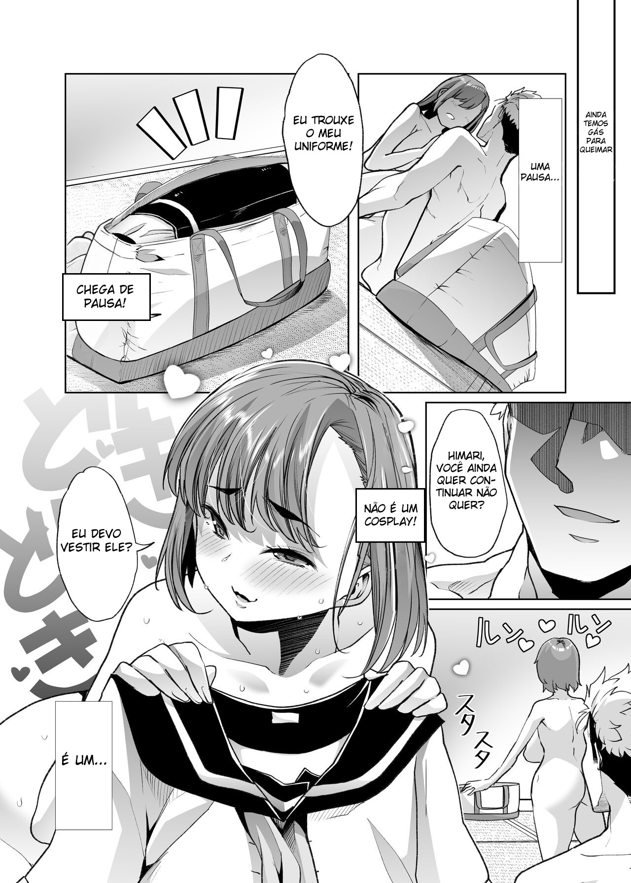 Sem Parar ~ A Colegial Que Veio Fazer Estágio na Minha Fazenda Onde Moro com Minha Recém Esposa, Era Incrivelmente Excitante ~