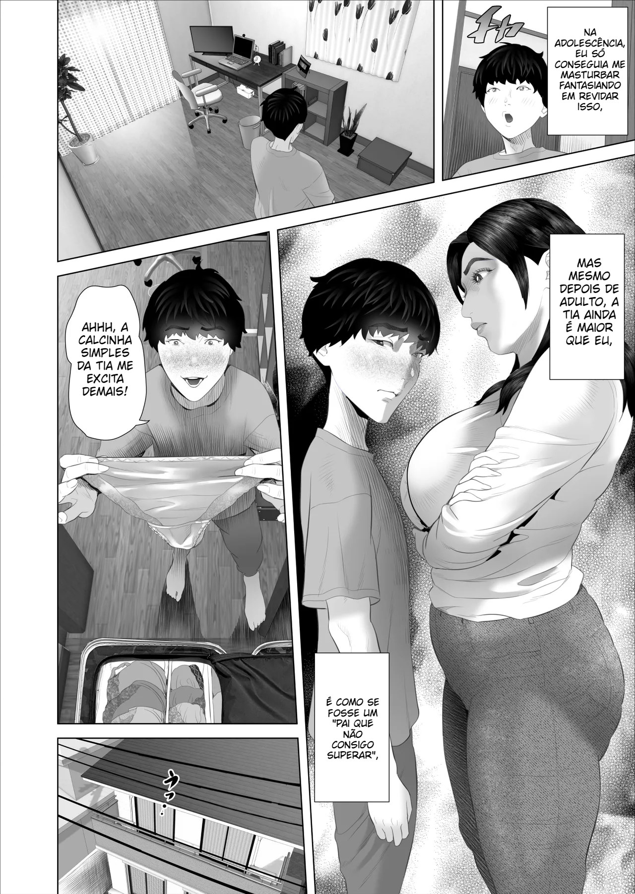 O Segredo da Tia Rosa Branca… Edição de Lingerie Erótica