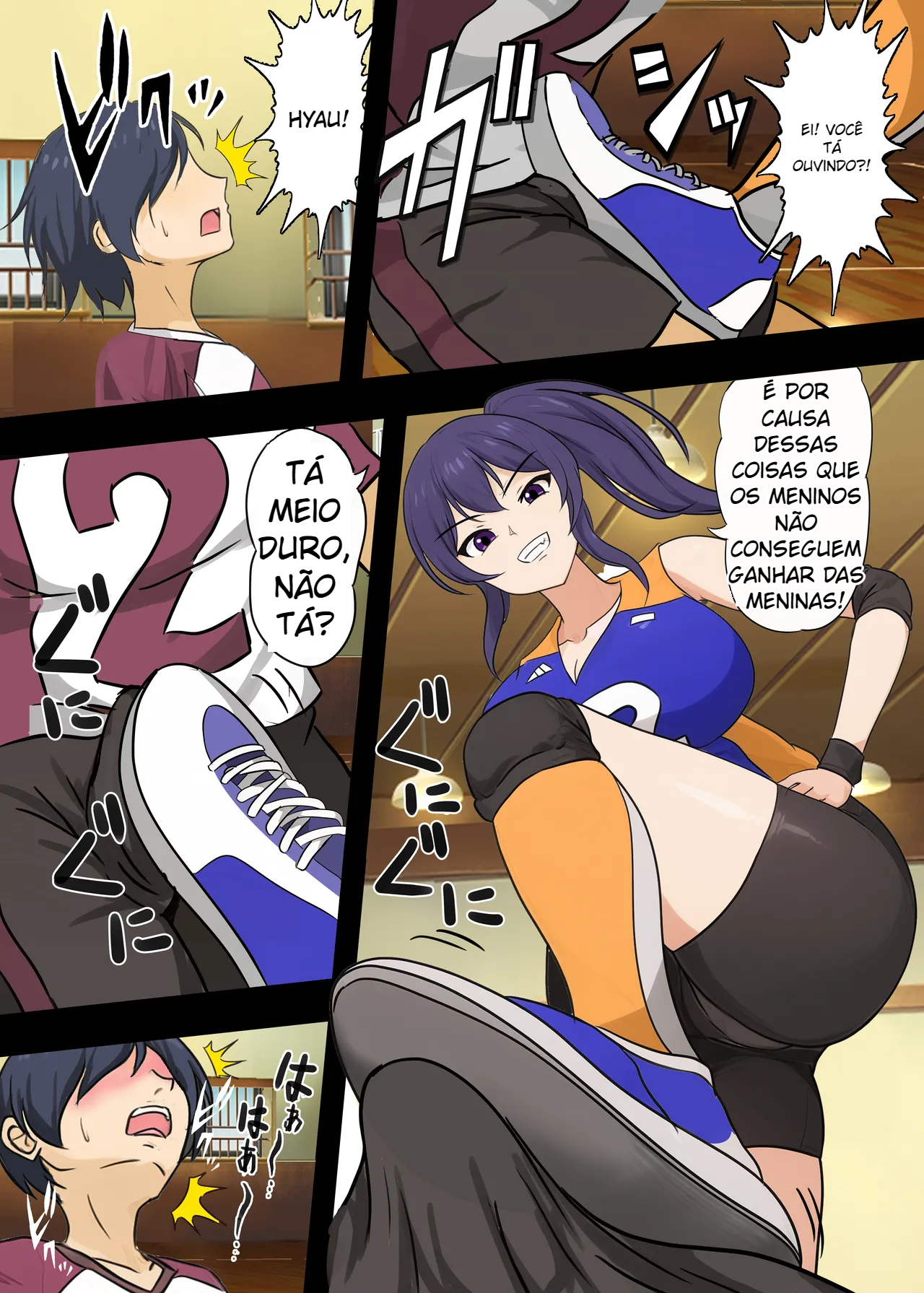 Kō Shinchō Joshi Barē-bu ni Mazo Haiboku Sa Se Areta Hanashi