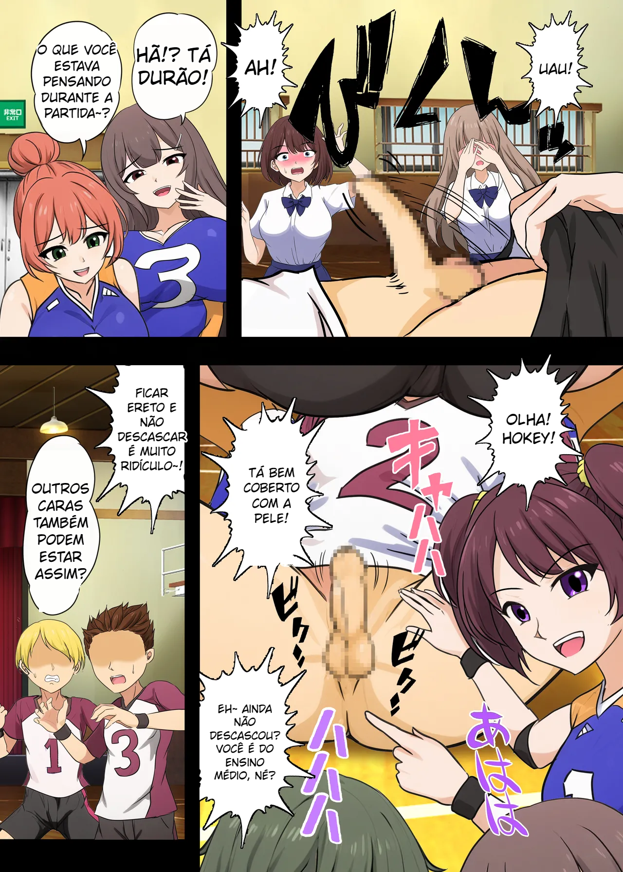 Kō Shinchō Joshi Barē-bu ni Mazo Haiboku Sa Se Areta Hanashi