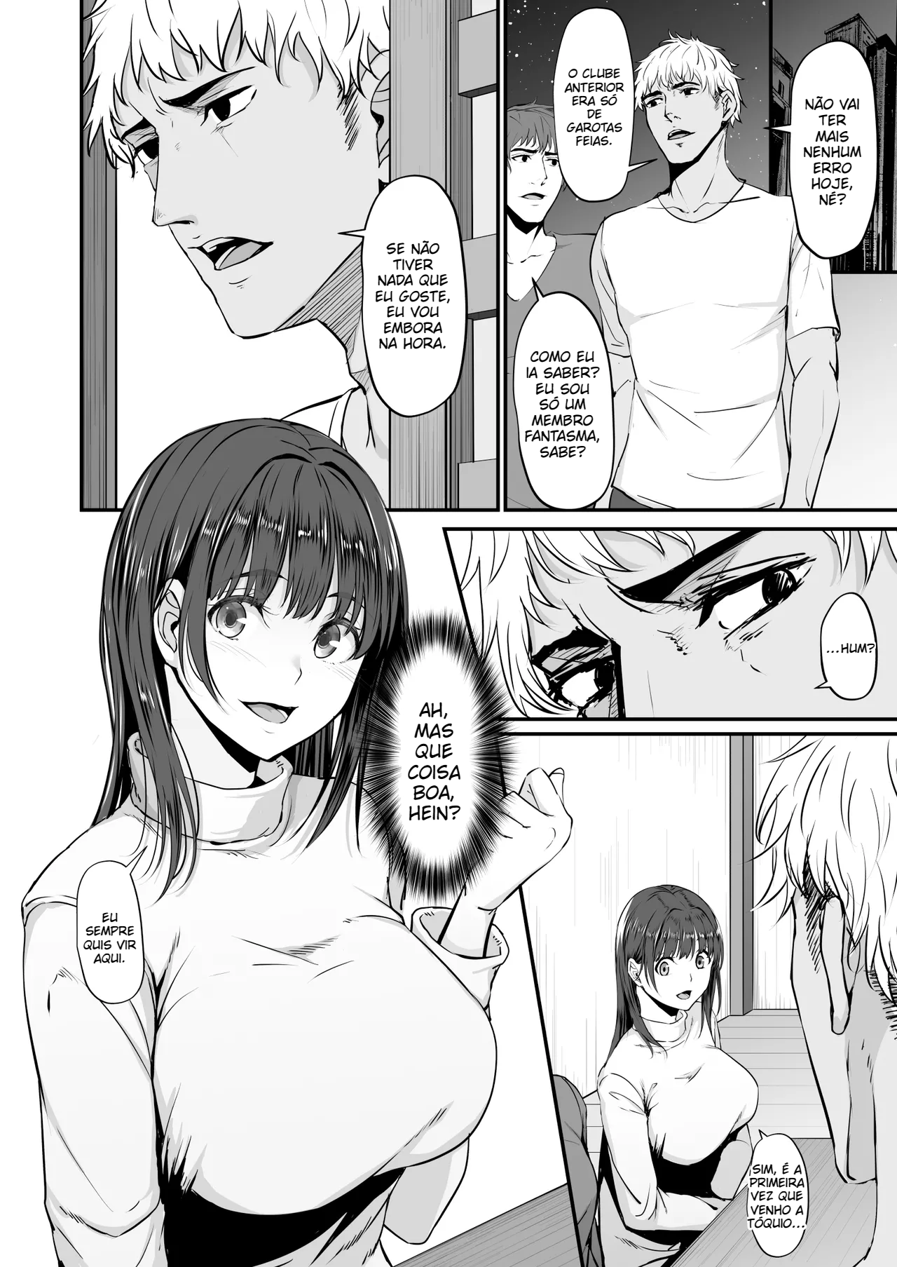 Fui pra Tóquio me tornei parceira sexual de um cara da cidade - 3