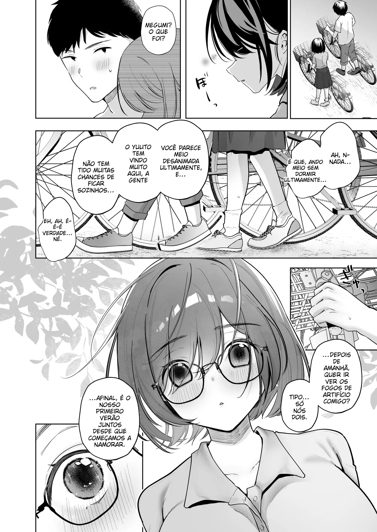 Minha namorada comum é seu brinquedo sexual pessoal durante as férias de verão