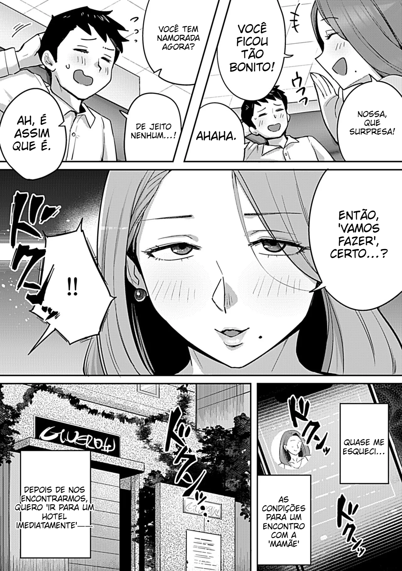 A mãe do meu amigo de infância quer ir para o hotel imediatamente - 4