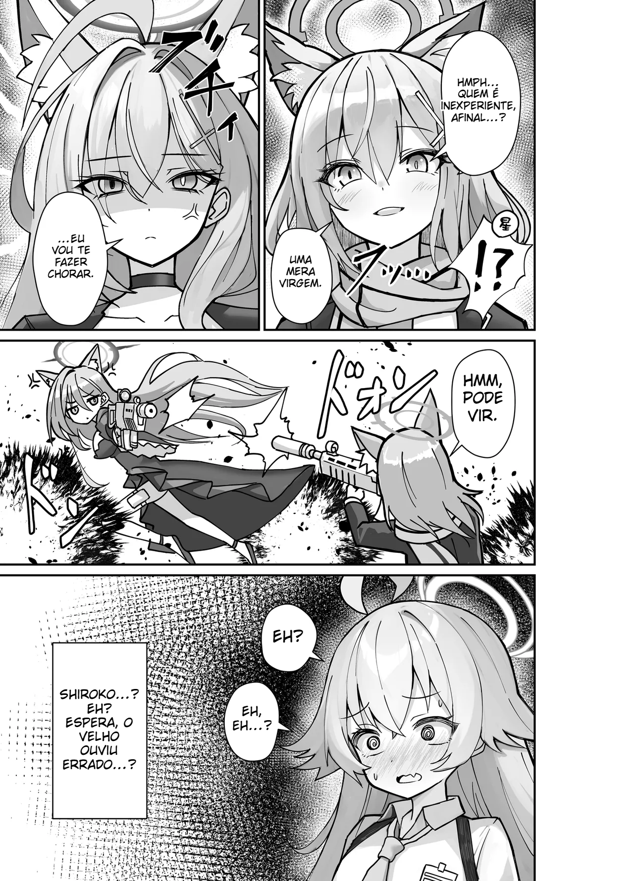 Antes que eu percebesse, todos, exceto o velho, estavam fazendo sexo com a professora (Blue Archive) - 5