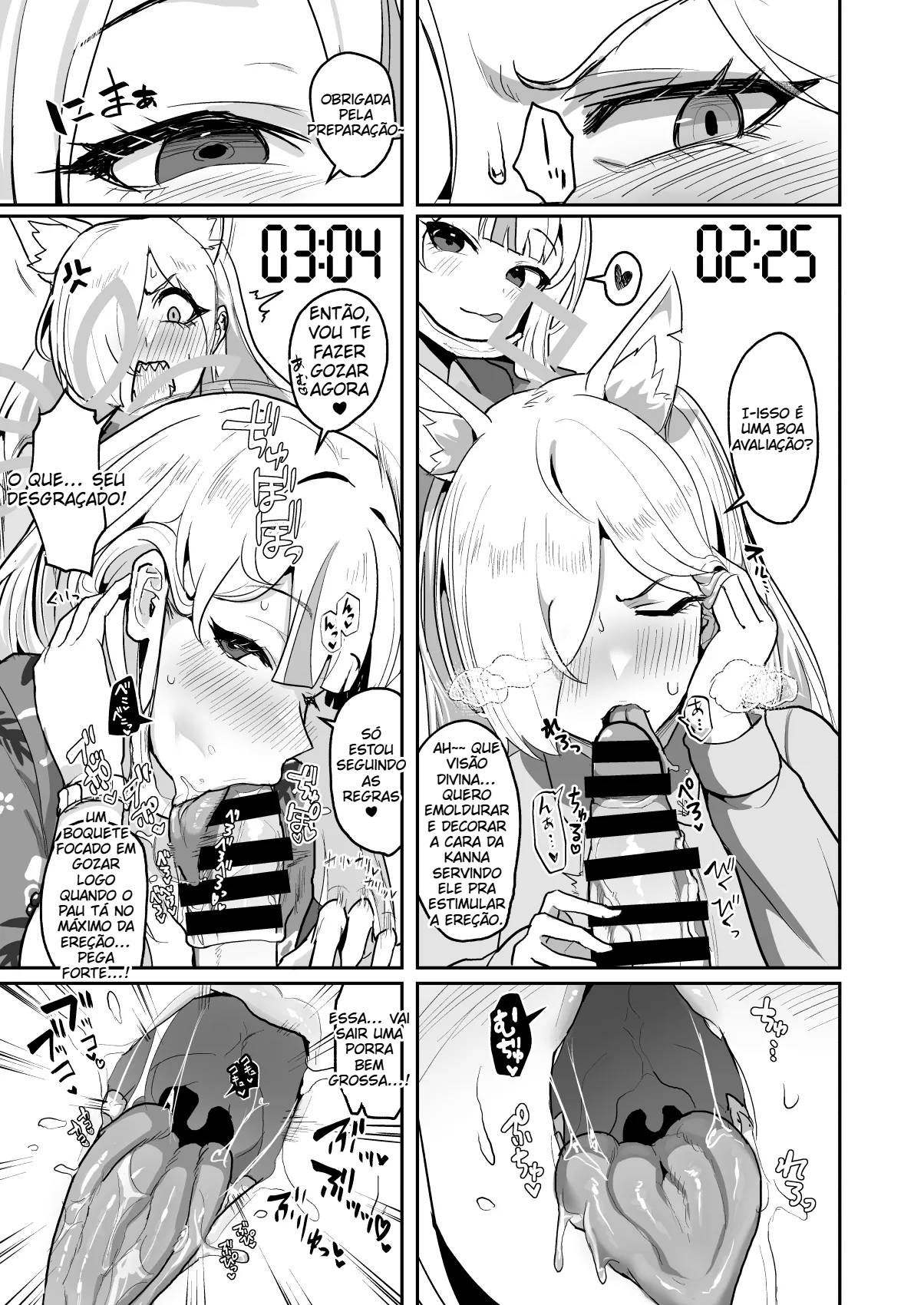 Um homem, atraído por uma mulher