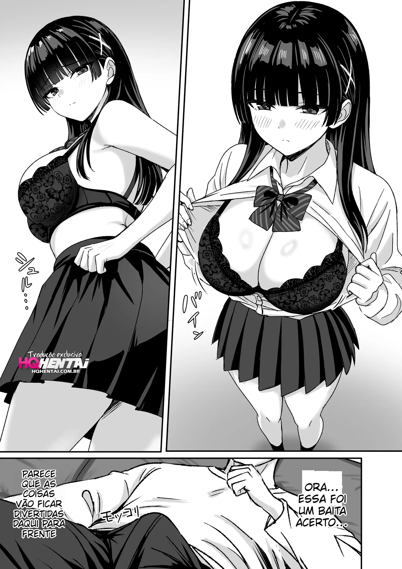 Ela não consegue parar a atividade P