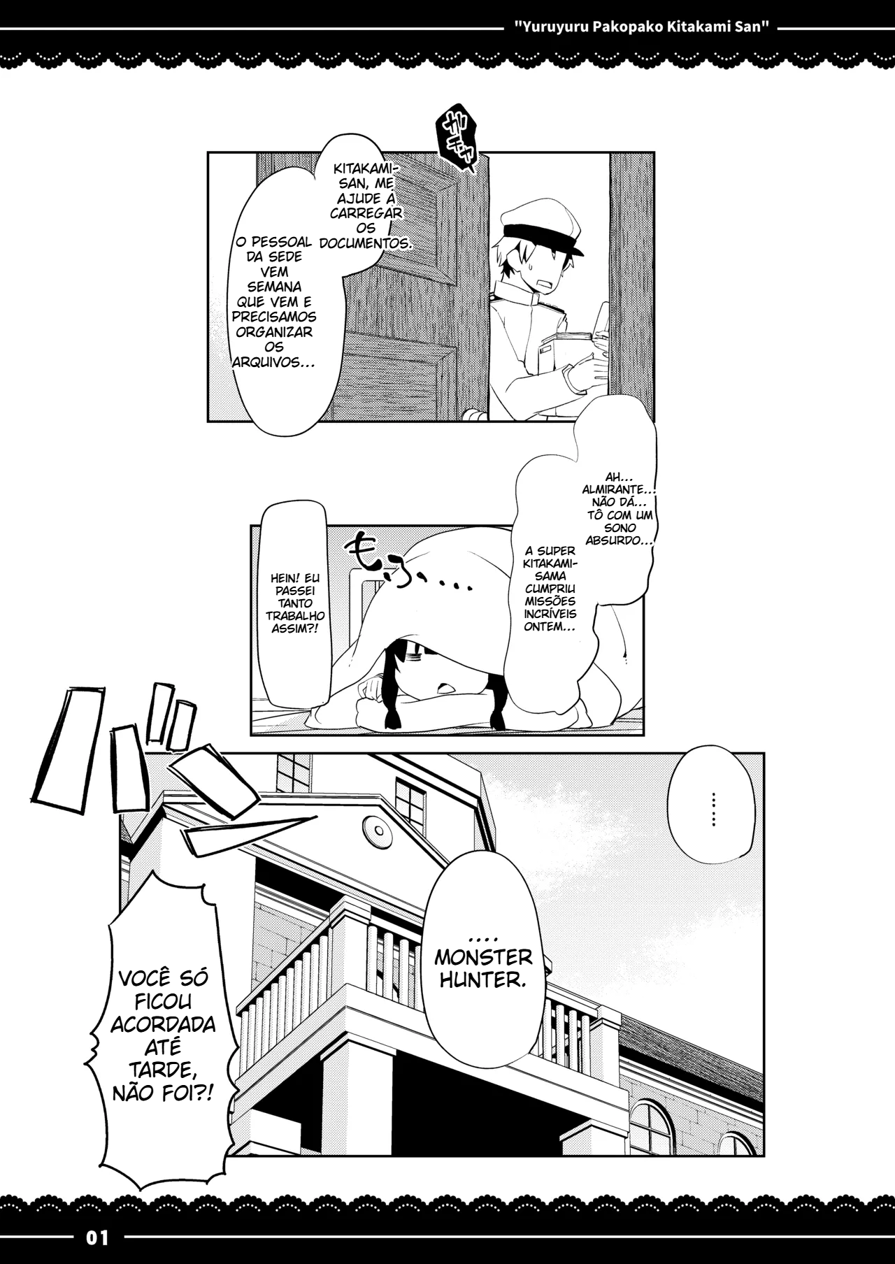 Yuruyuru Pakopako Kitakami-san (Coleção Kantai -KanColle-) [Digital] - 2