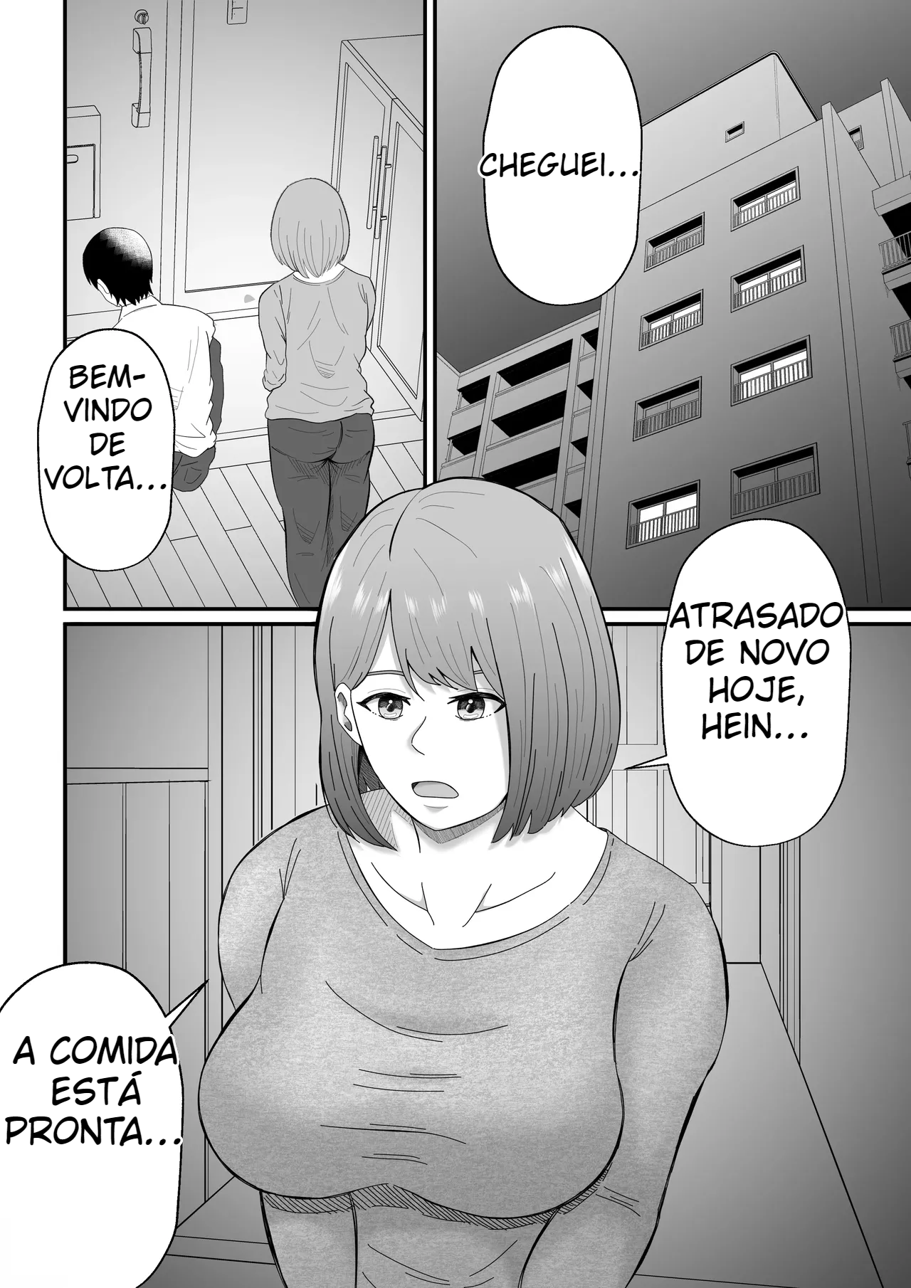 Uma mulher casada que entrou para a indústria do sexo feminino - 3