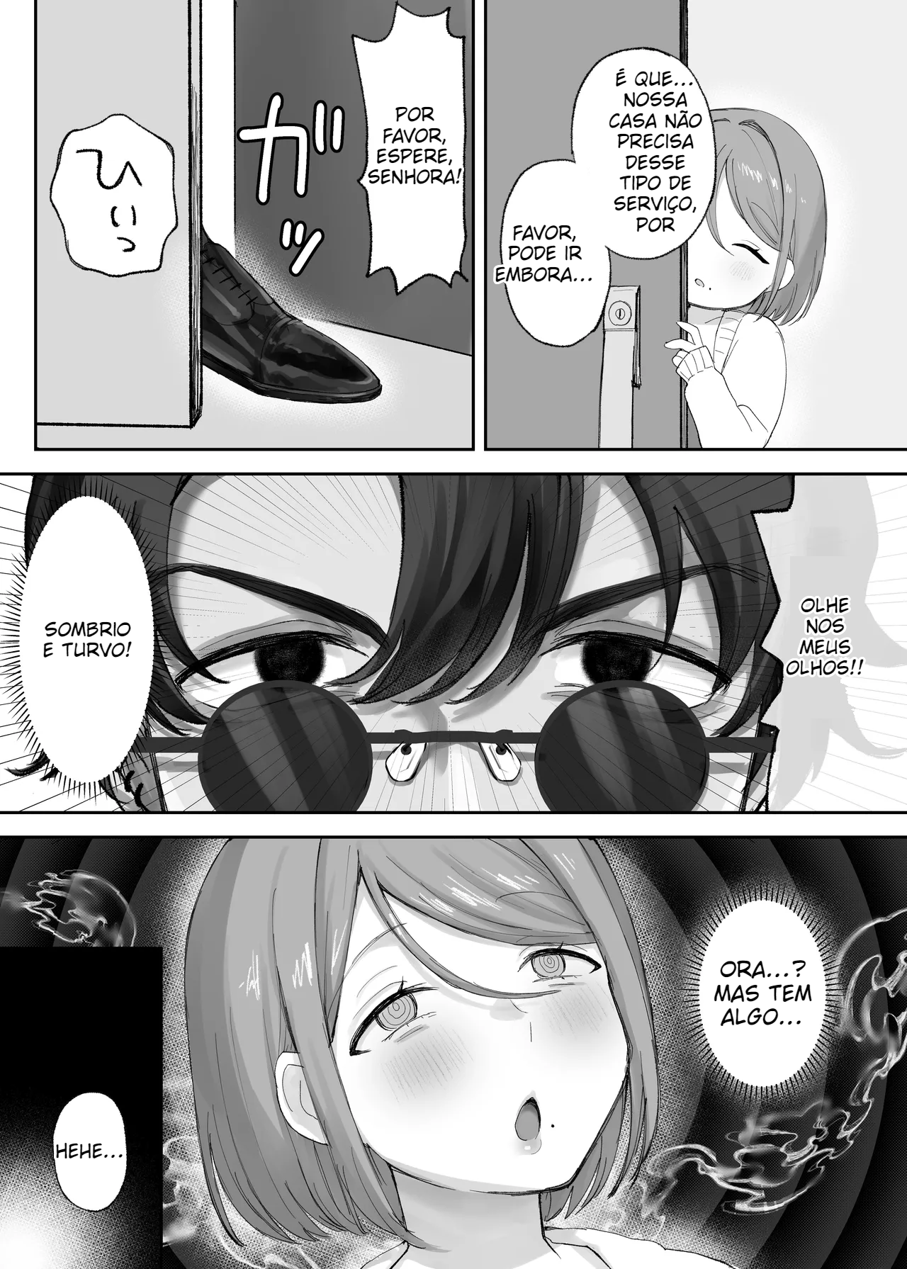 Uma esposa enganada e inocente é forçada à excitação por uma massagem erótica! Um exorcismo brutal! Será que isso é mesmo um exorcismo - 5