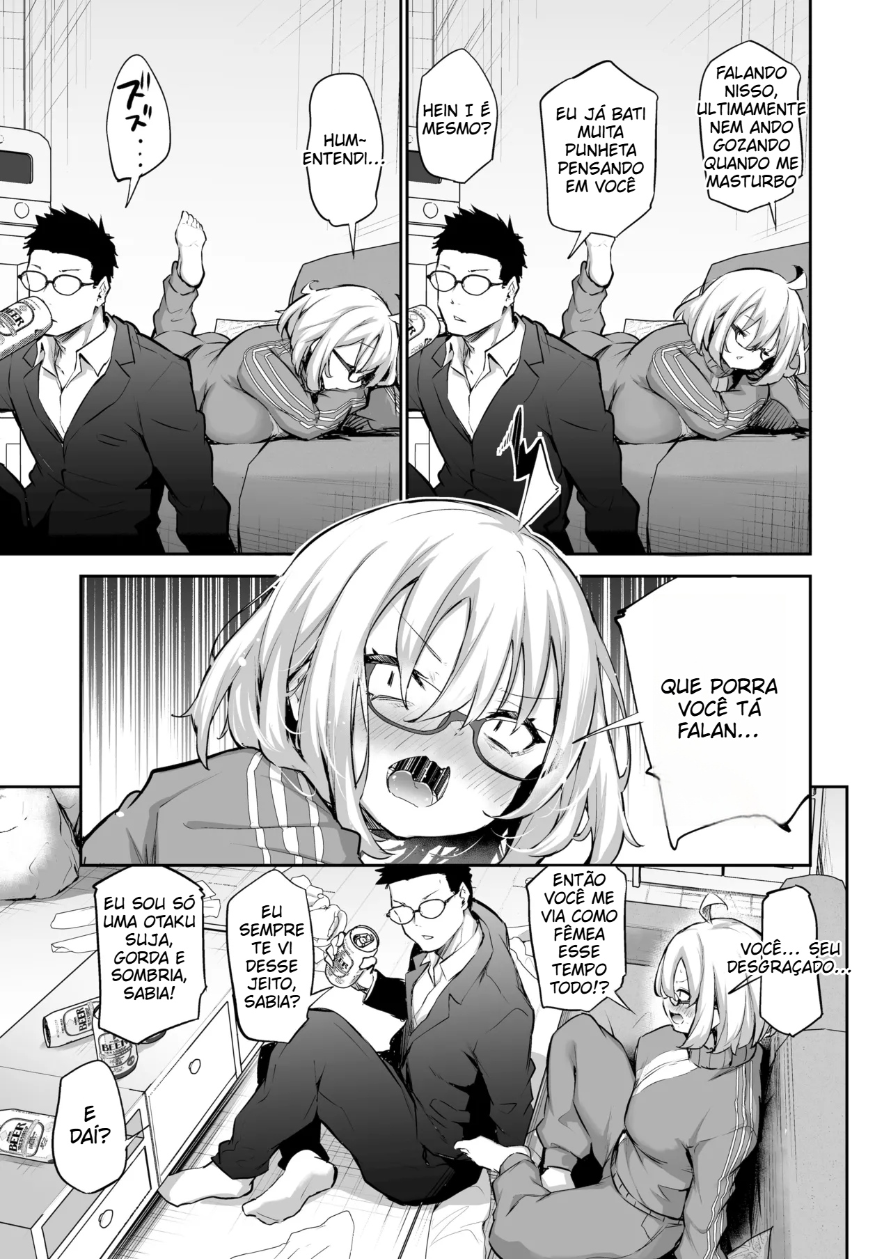 Garota introvertida se transforma em uma vadia com o pau do seu primeiro namorado - 6