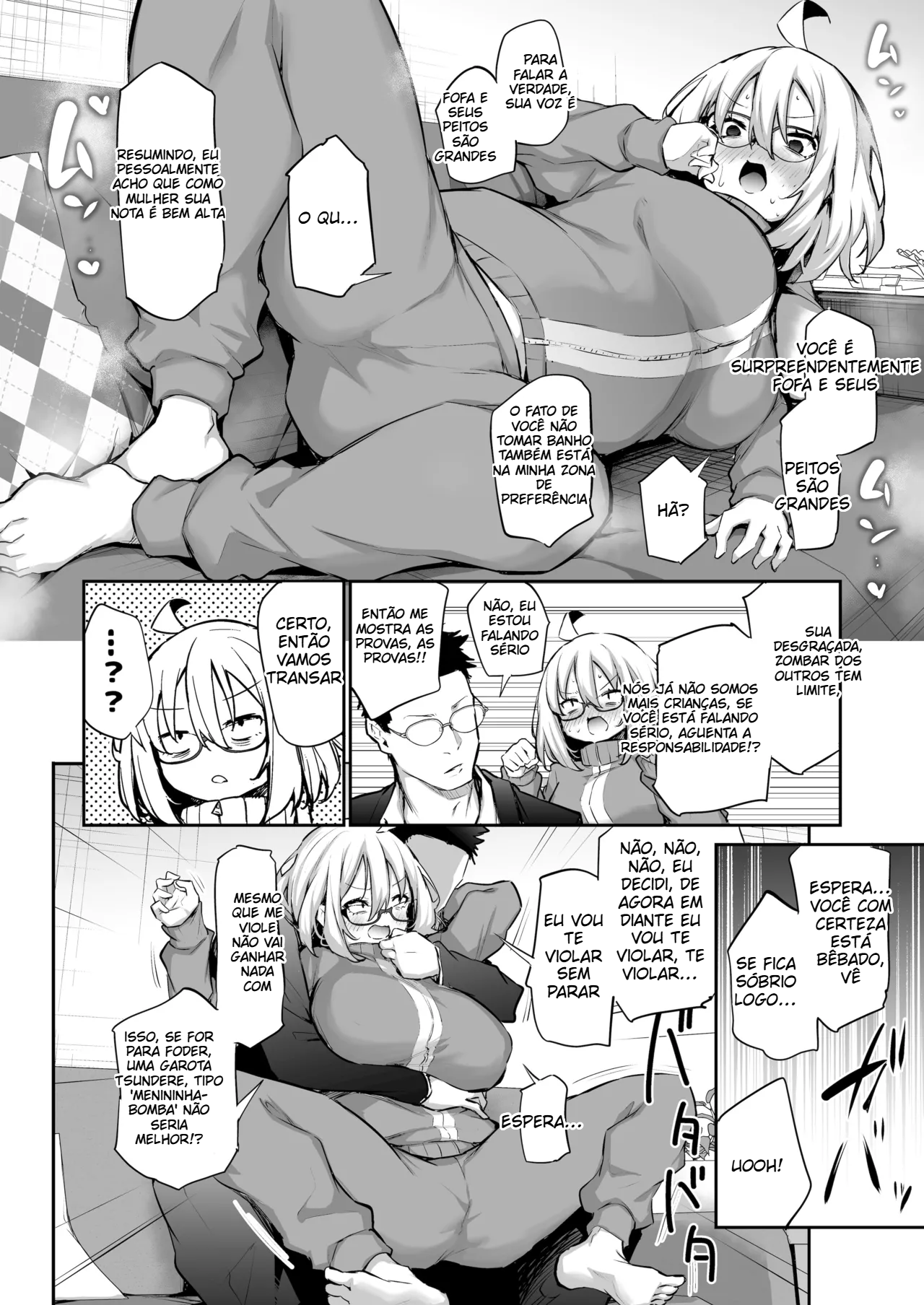 Garota introvertida se transforma em uma vadia com o pau do seu primeiro namorado - 7